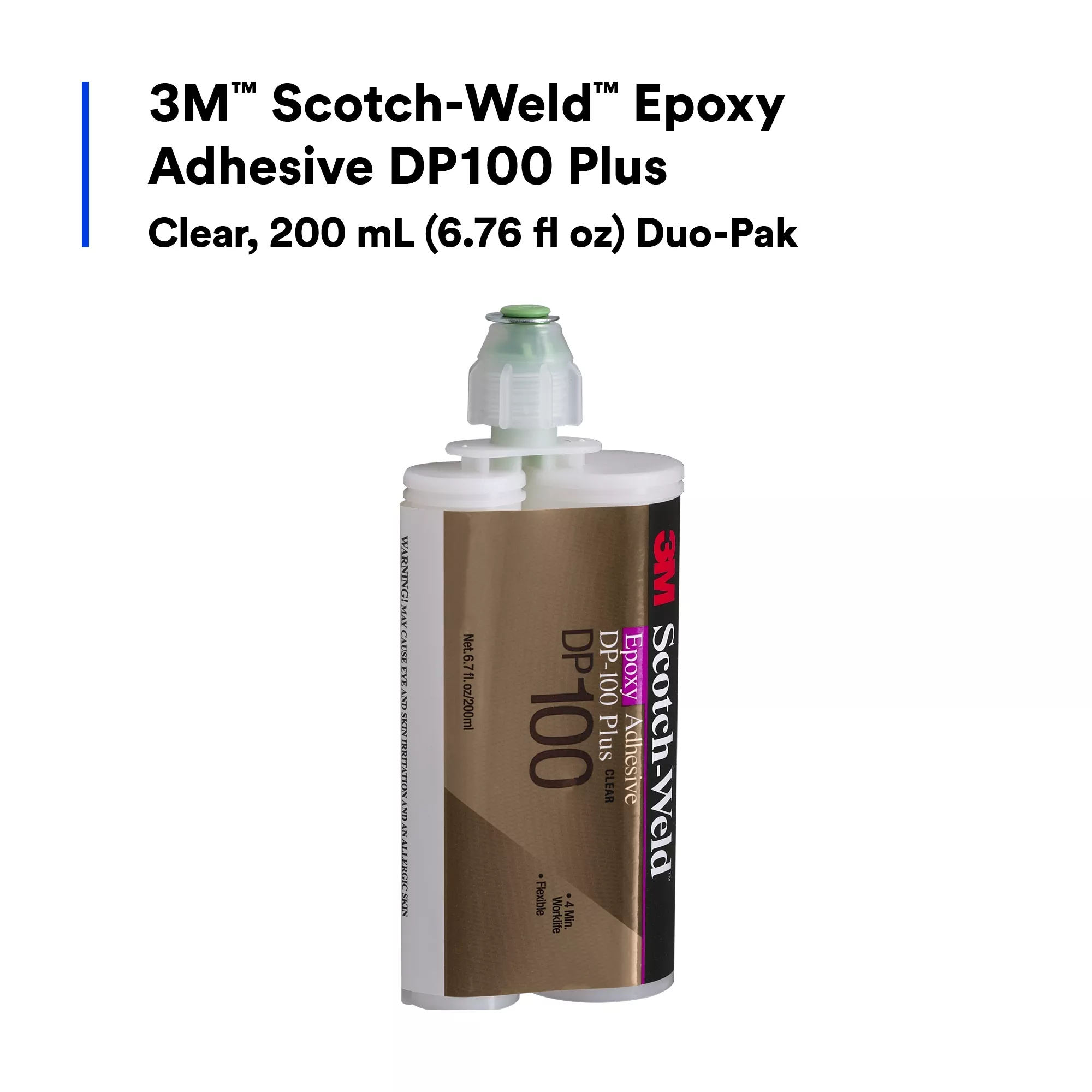 SKU 7100069498 | 3M™ Scotch-Weld™ Epoxy Adhesive DP100 Plus