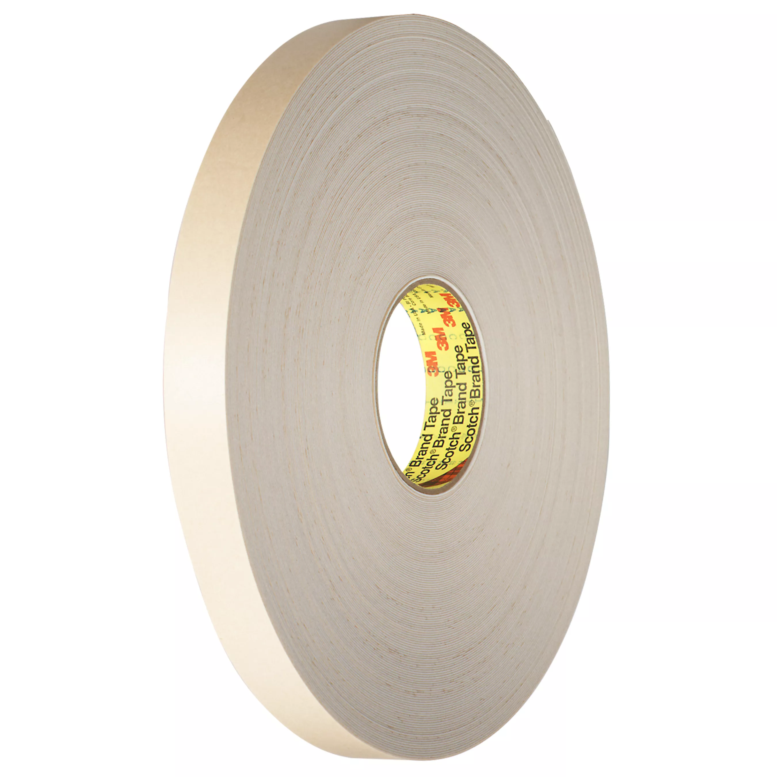 3M™ Double Coated Polyethylene Foam Tape 4492W, White, 1 1/2 in x 72 yd,
31 mil, 6 Roll/Case