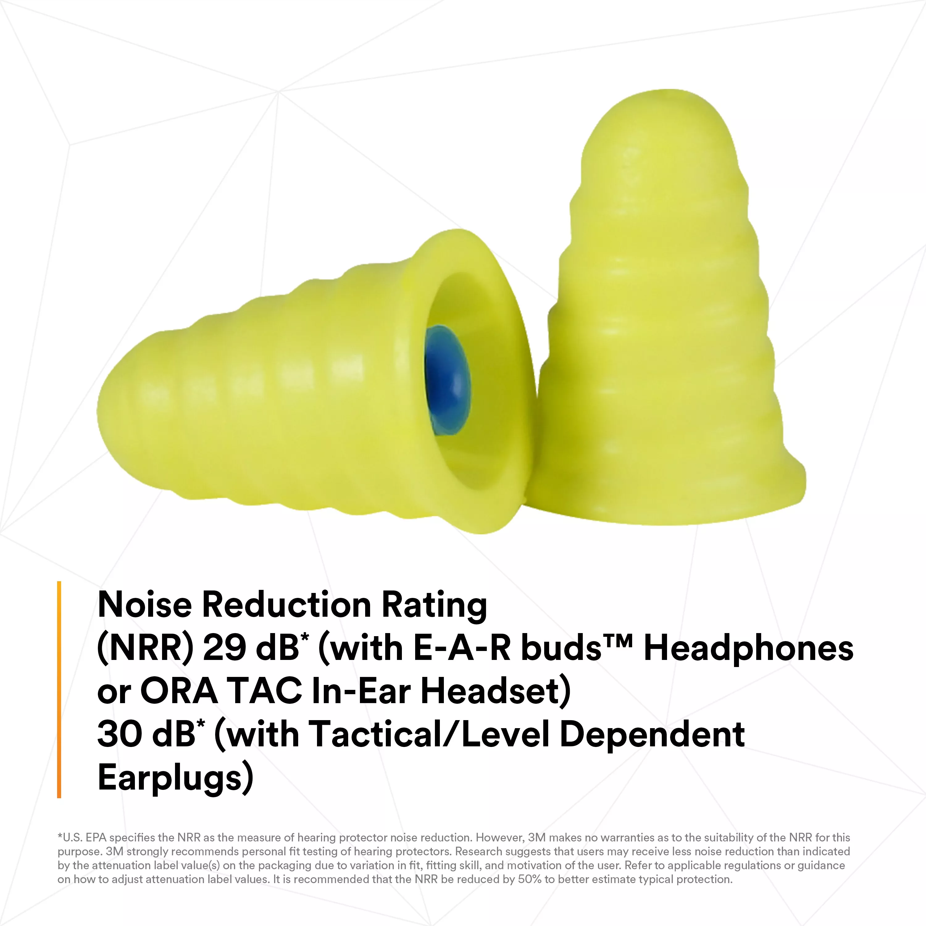 SKU 7100158983 | 3M™ E-A-R™ Skull Screws™ Metal Detectable Communication Ear Tips