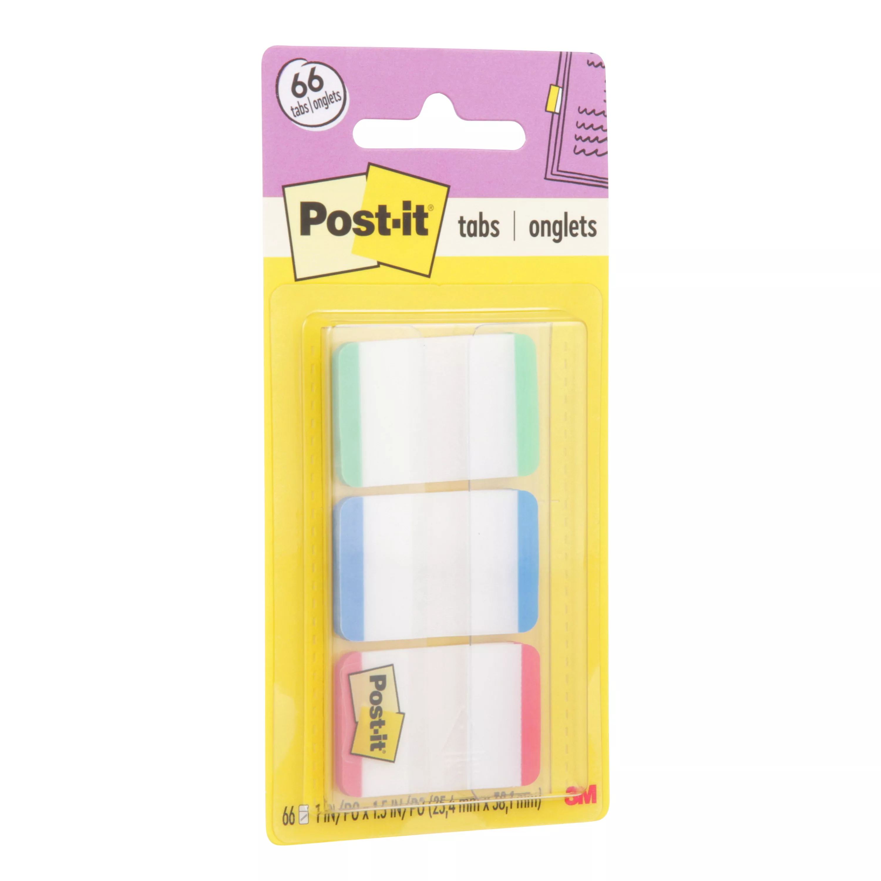 Product Number 686L-GBR | Post-it® Durable Tabs 686L-GBR