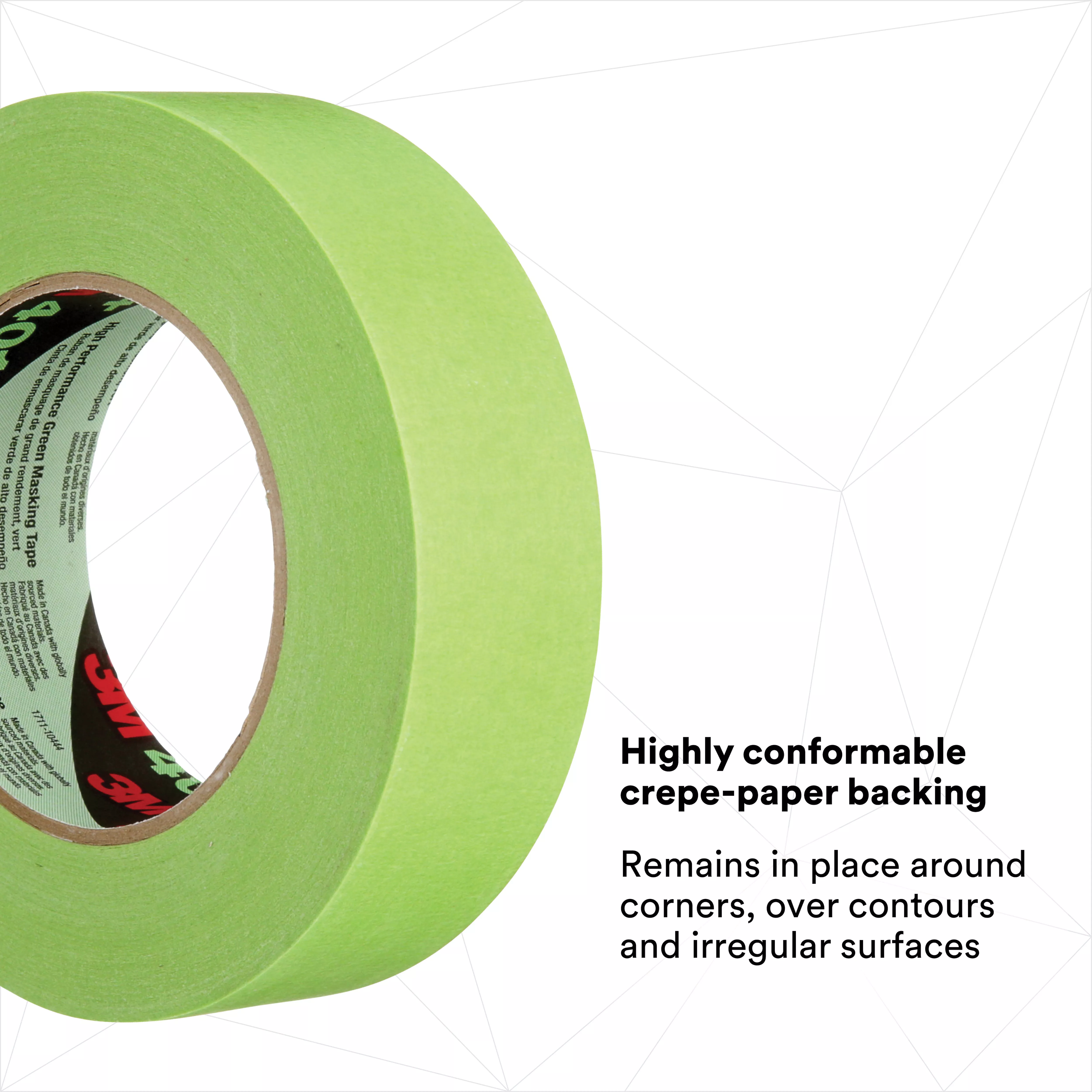 SKU 7000124897 | 3M™ High Performance Green Masking Tape 401+