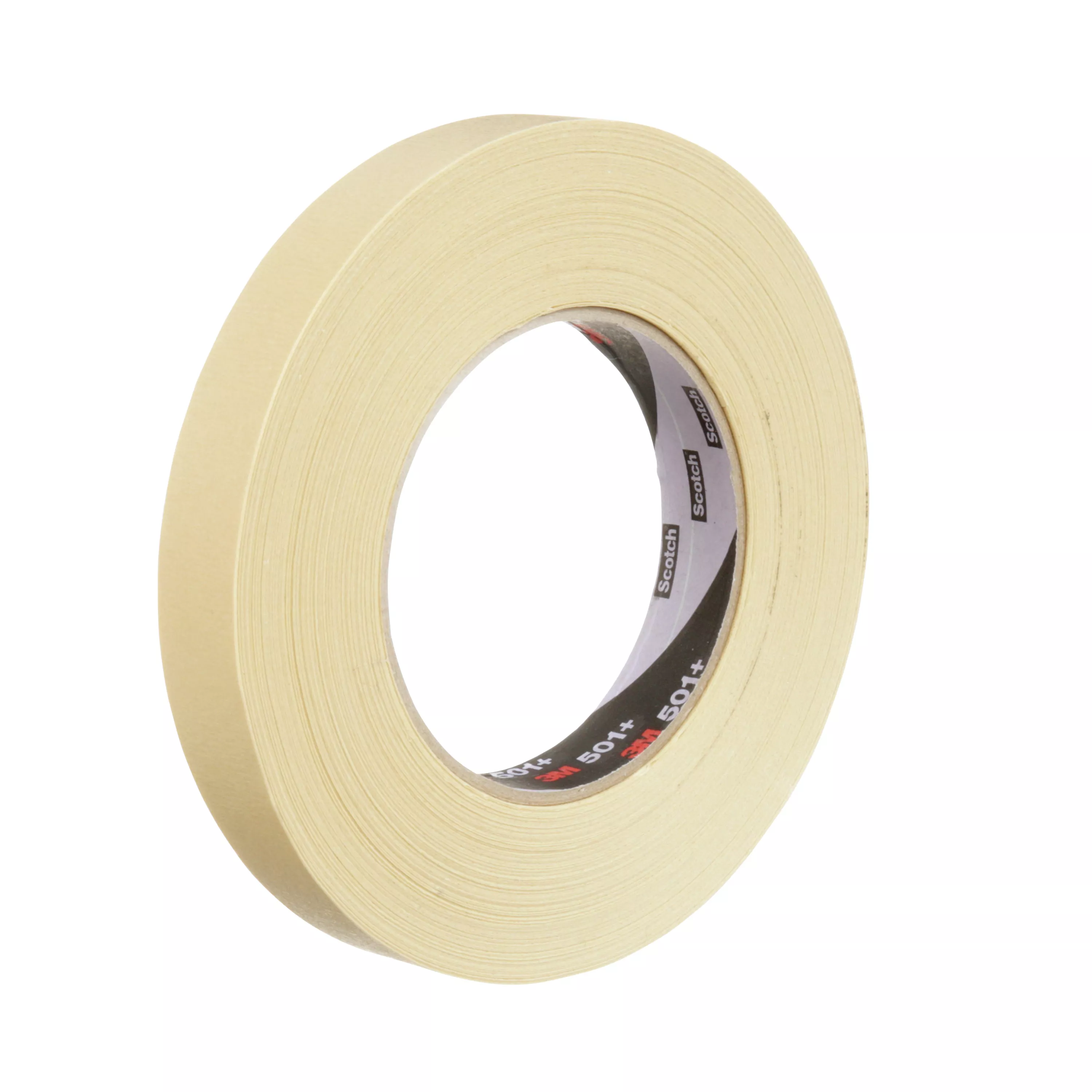 3M™ Specialty High Temperature Masking Tape 501+, Tan, 18 mm x 55 m, 7.3
mil, 48 Rolls/Case