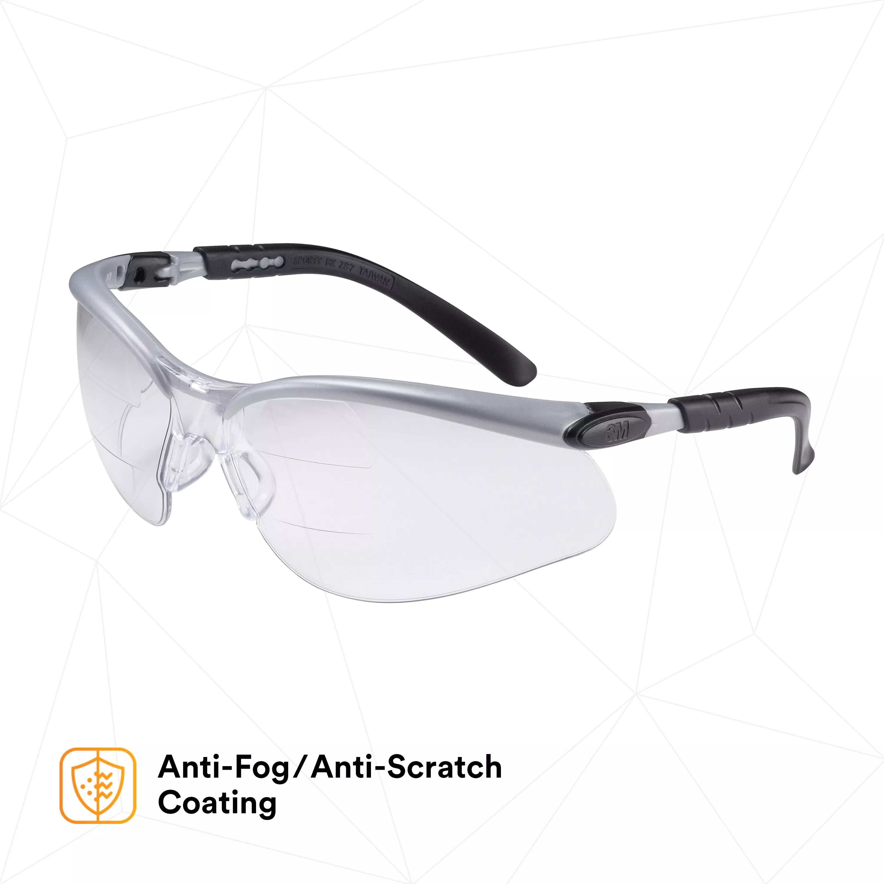 SKU 7000127663 | 3M™ BX™ Dual Reader Protective Eyewear 11459-00000-20