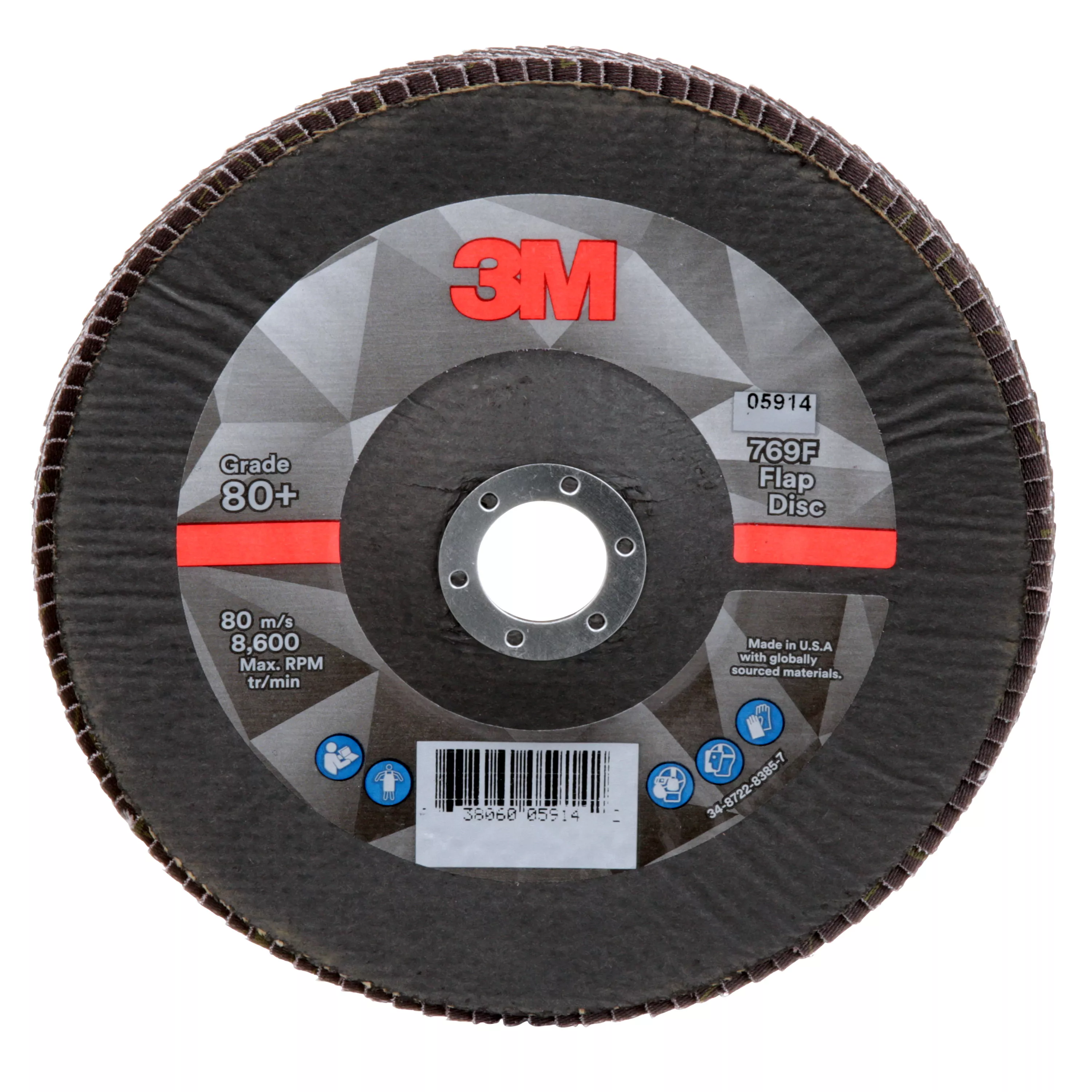 SKU 7100177999 | 3M™ Flap Disc 769F