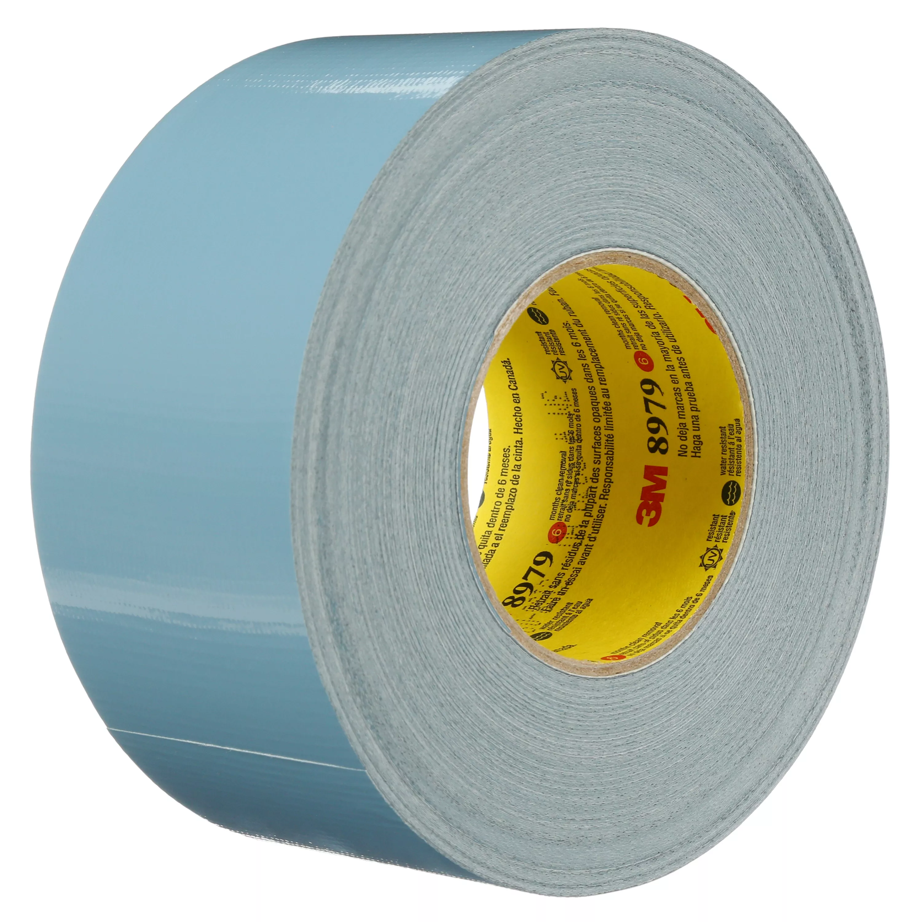 3M™ Performance Plus Duct Tape 8979, Slate Blue, 48 mm x 54.8 m, 12.1
mil, 24 Roll/Case, Conveniently Packaged
