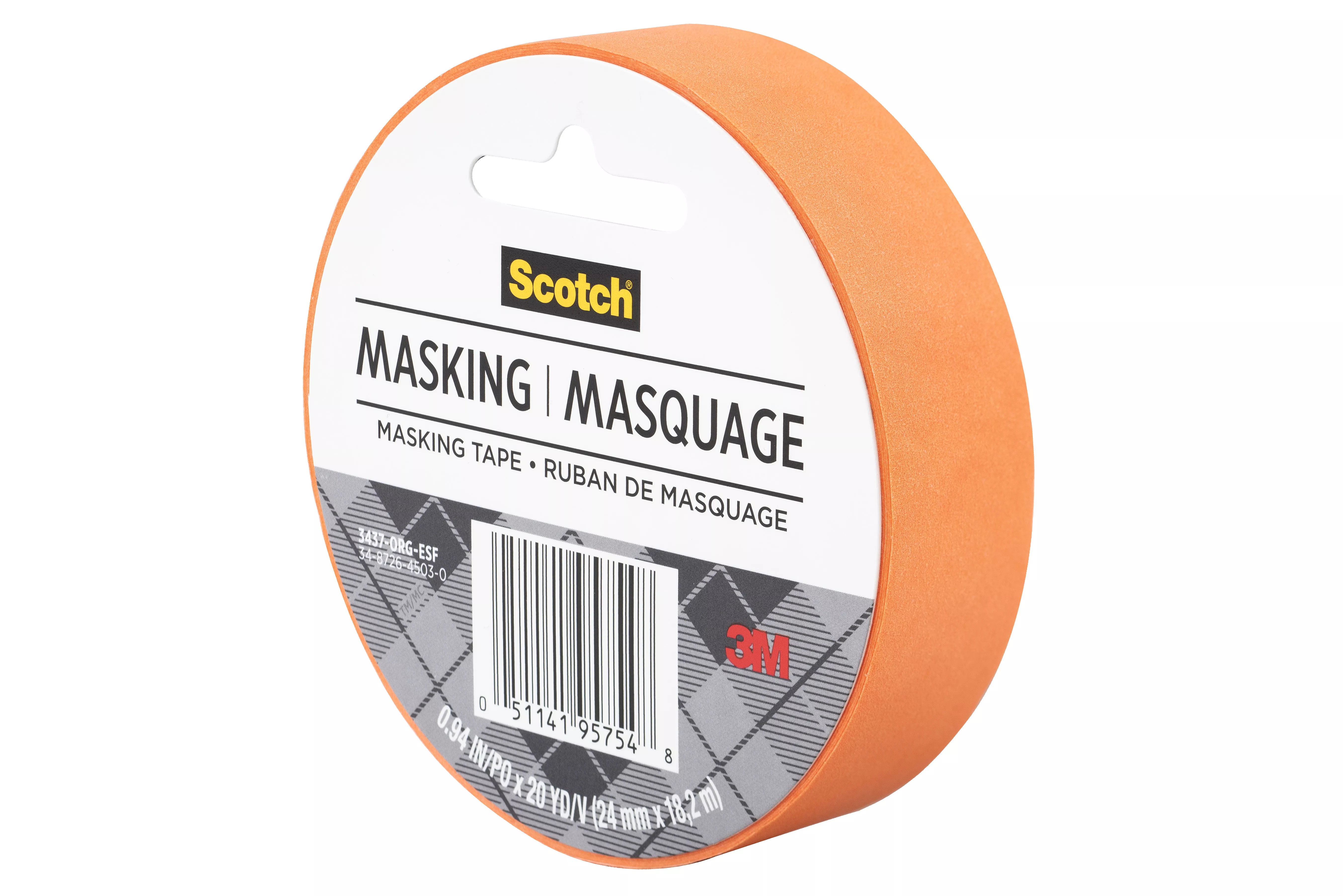 UPC 00051141957548 | Scotch® Expressions Masking Tape 3437-ORG-ESF