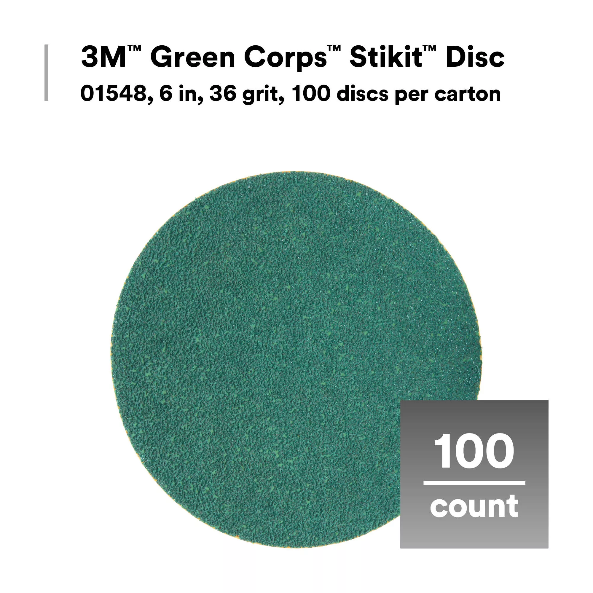 SKU 7010328261 | 3M™ Green Corps™ Stikit™ Production™ Disc