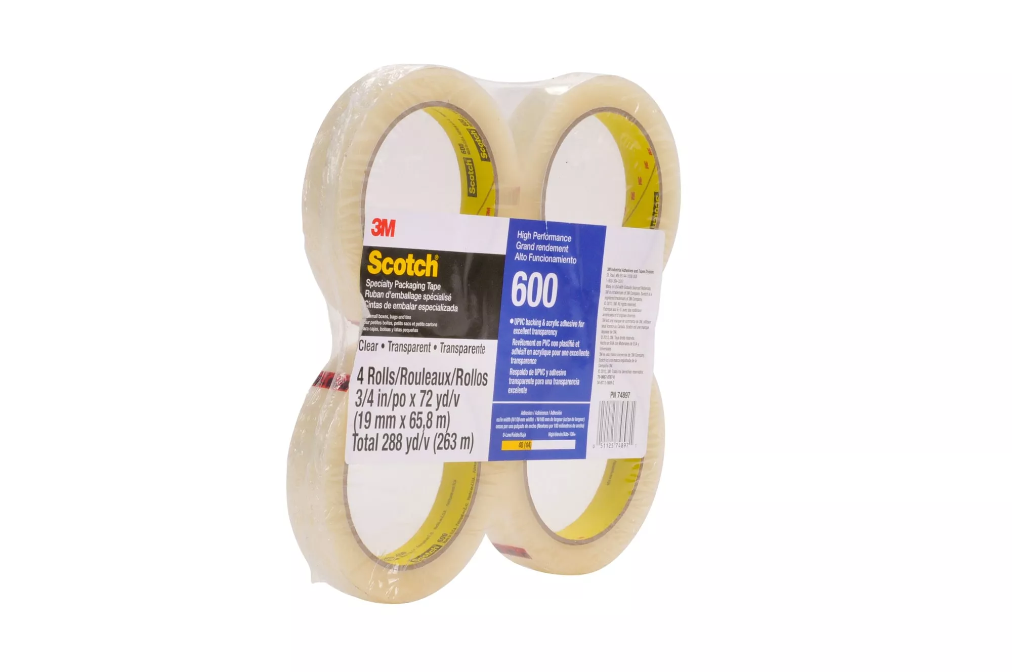 Product Number 600 | Scotch® Light Duty Packaging Tape 600