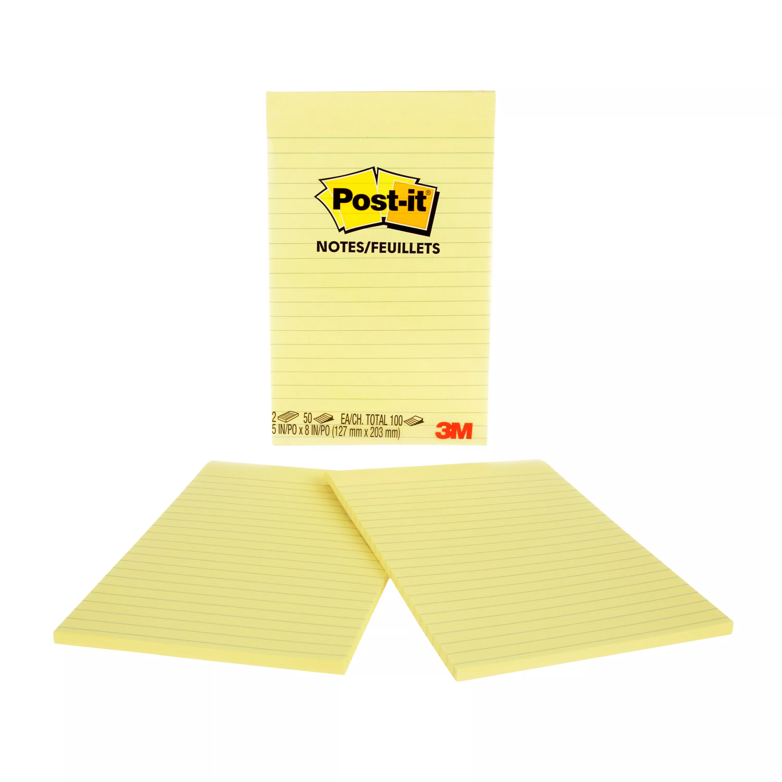 Post-it® Notes 663, 5 in x 8 in (12.7 cm)