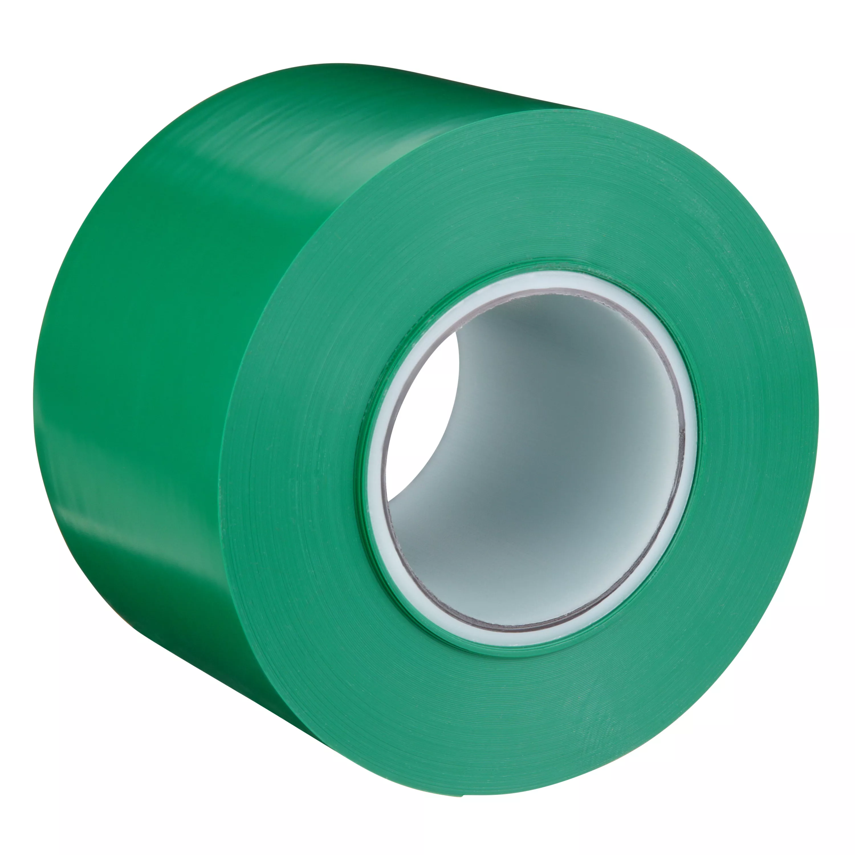 3M™ Durable Floor Marking Tape 971, Green, 4 in x 36 yd, 17 mil, 3 Rolls/Case, Individually Wrapped Conveniently Packaged