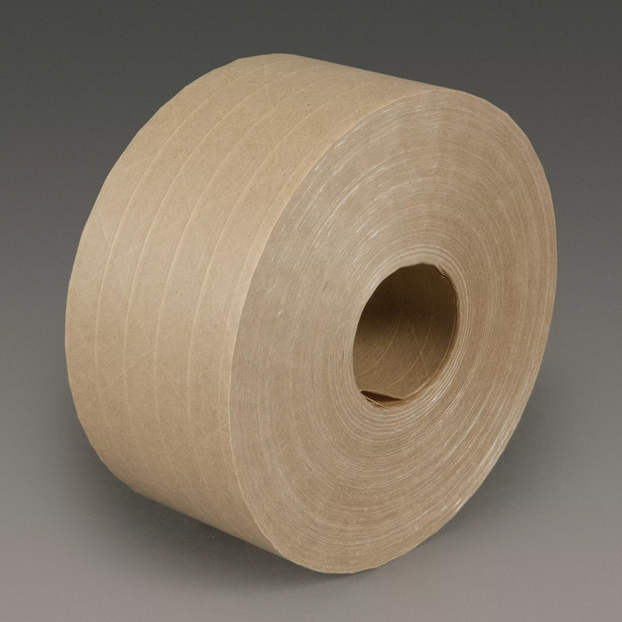 3M™ Water Activated Paper Tape 6146, Natural, Medium Duty Reinforced, 72
mm x 450 ft, 10/Case