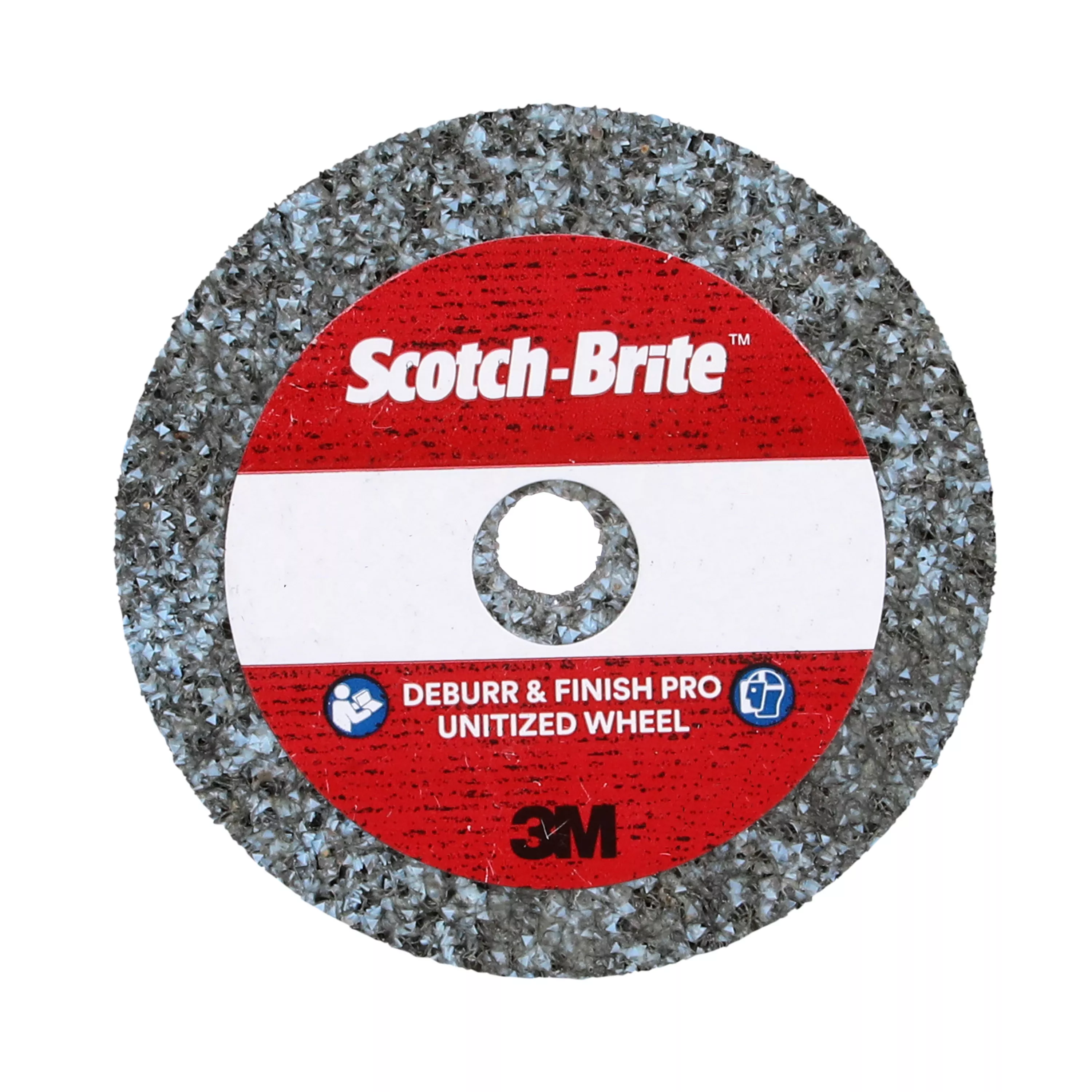 Scotch-Brite™ Deburr & Finish Pro Unitized Wheel, DP-UW, 9C Extra
Coarse+, 2 in x 1/4 in x 1/4 in, 60 ea/Case
