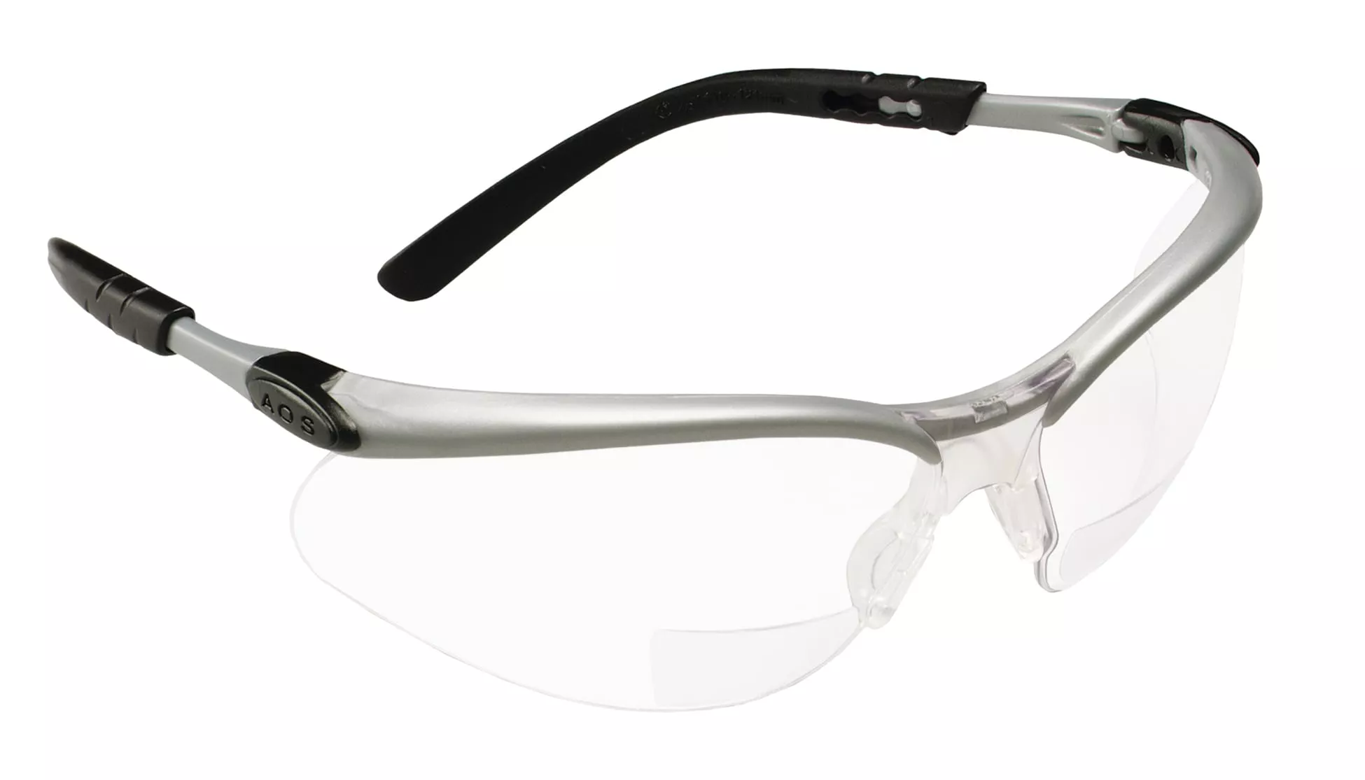 3M™ BX™ Reader Protective Eyewear 11375-00000-20, Clear Lens, Silver
Frame, +2.0 Diopter, 20 ea/Case