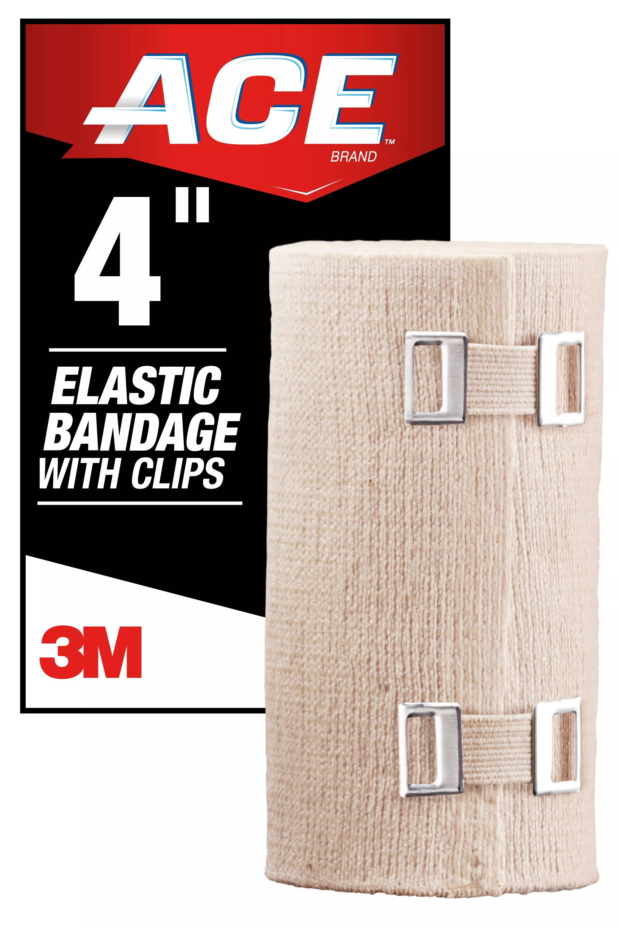 ACE™ Elastic Bandage 207433 4 in, Bulk