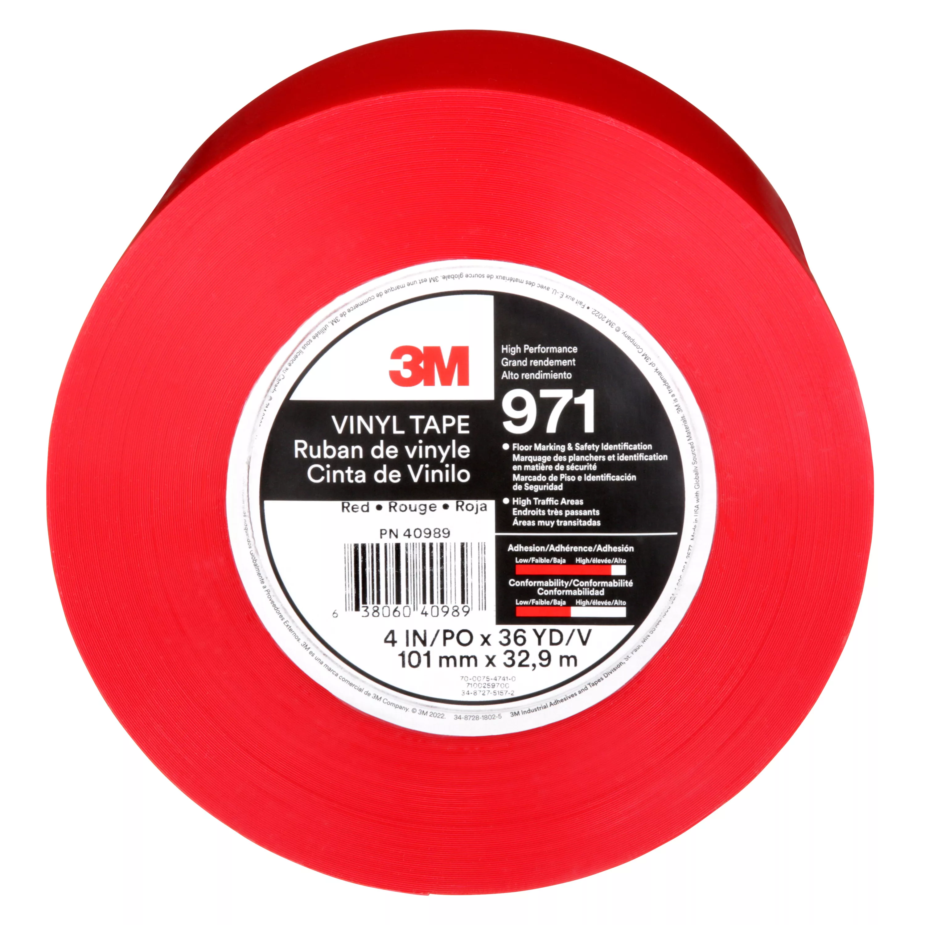 SKU 7100259700 | 3M™ Durable Floor Marking Tape 971