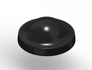 3M™ Bumpon™ Protective Products SJ6125 Black, 3000/Case