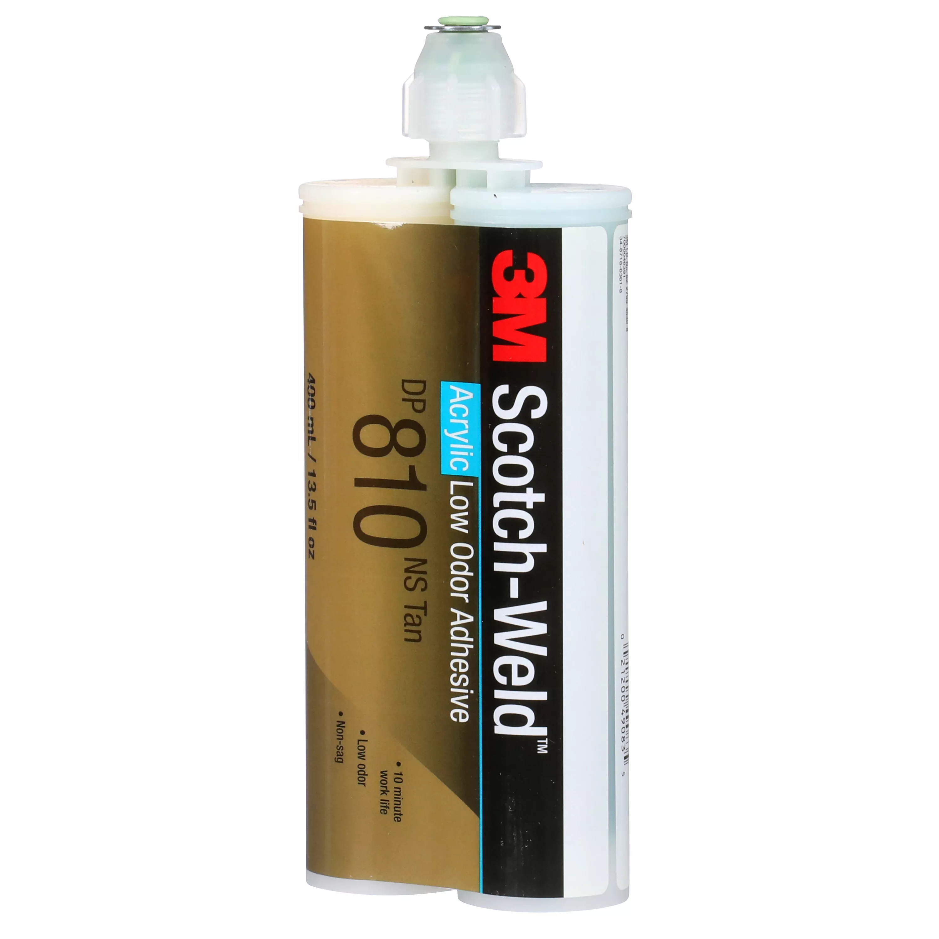SKU 7100069366 | 3M™ Scotch-Weld™ Low Odor Acrylic Adhesive DP810NS