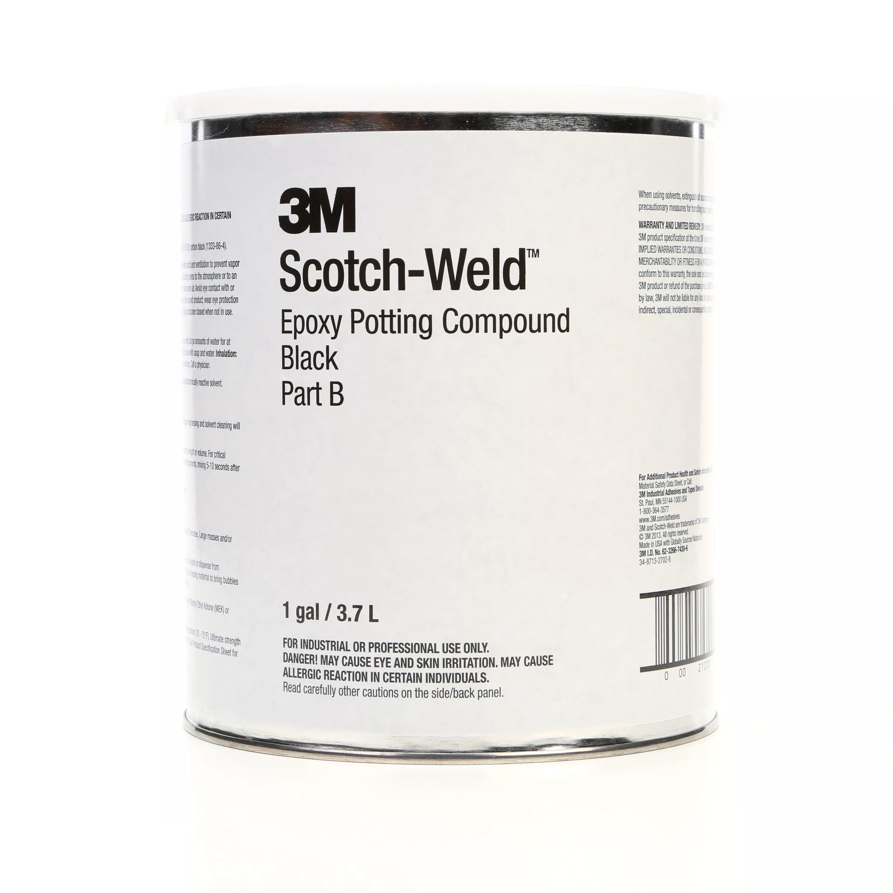 3M™ Scotch-Weld™ Epoxy Potting Compound 270, Black, Part B/A, 2 Gallon, 2Kit/Case