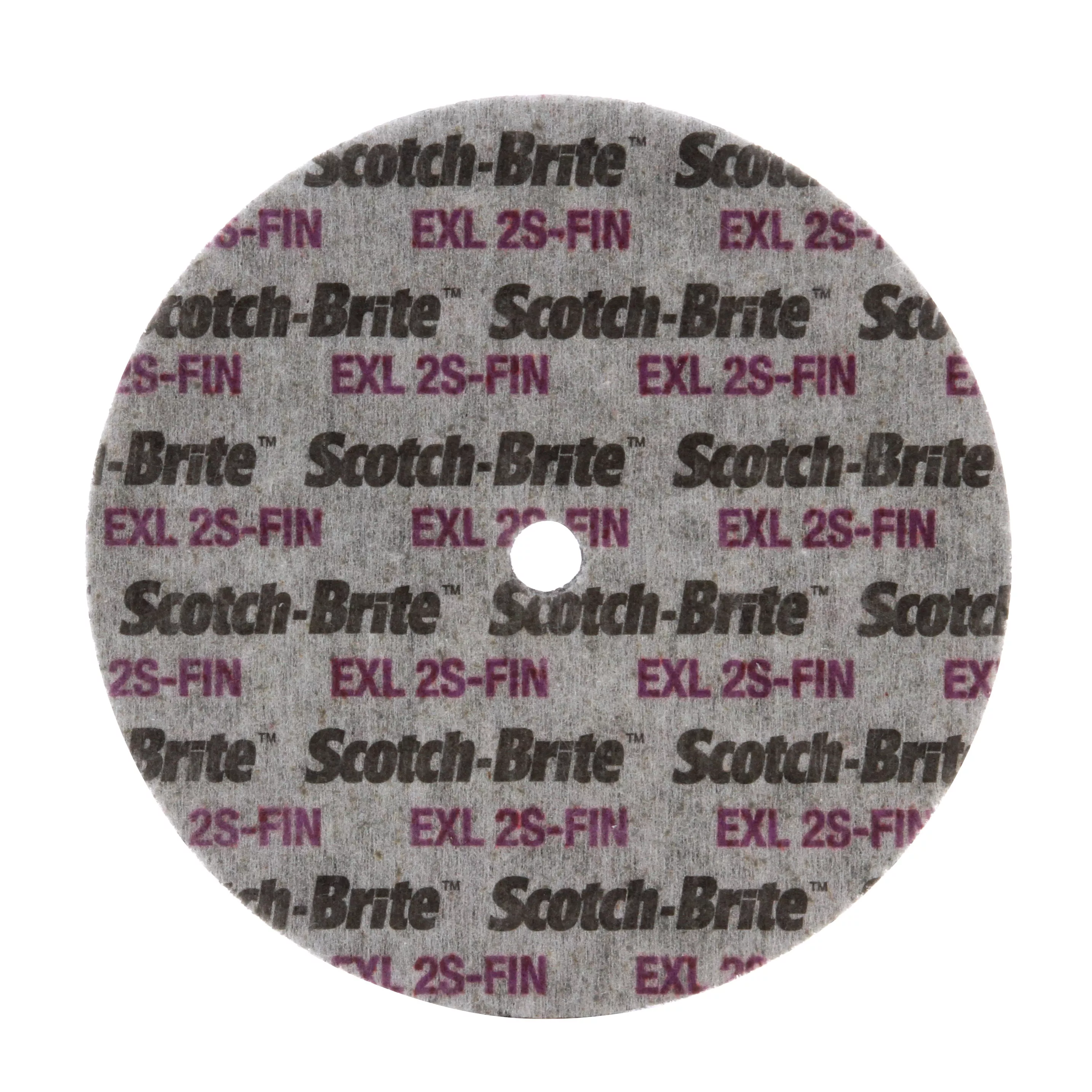 Scotch-Brite™ EXL Unitized Wheel, XL-UW, 2S Fine, 6 in x 1/4 in x 1 in,
8 ea/Case
