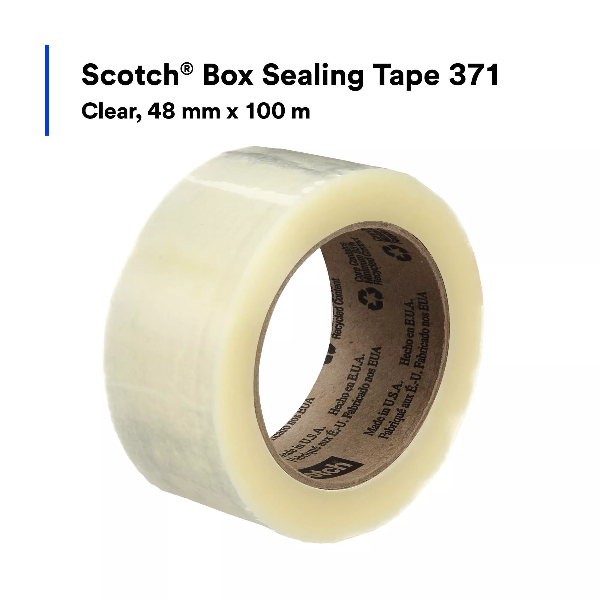 SKU 7100011547 | Scotch® Box Sealing Tape 371