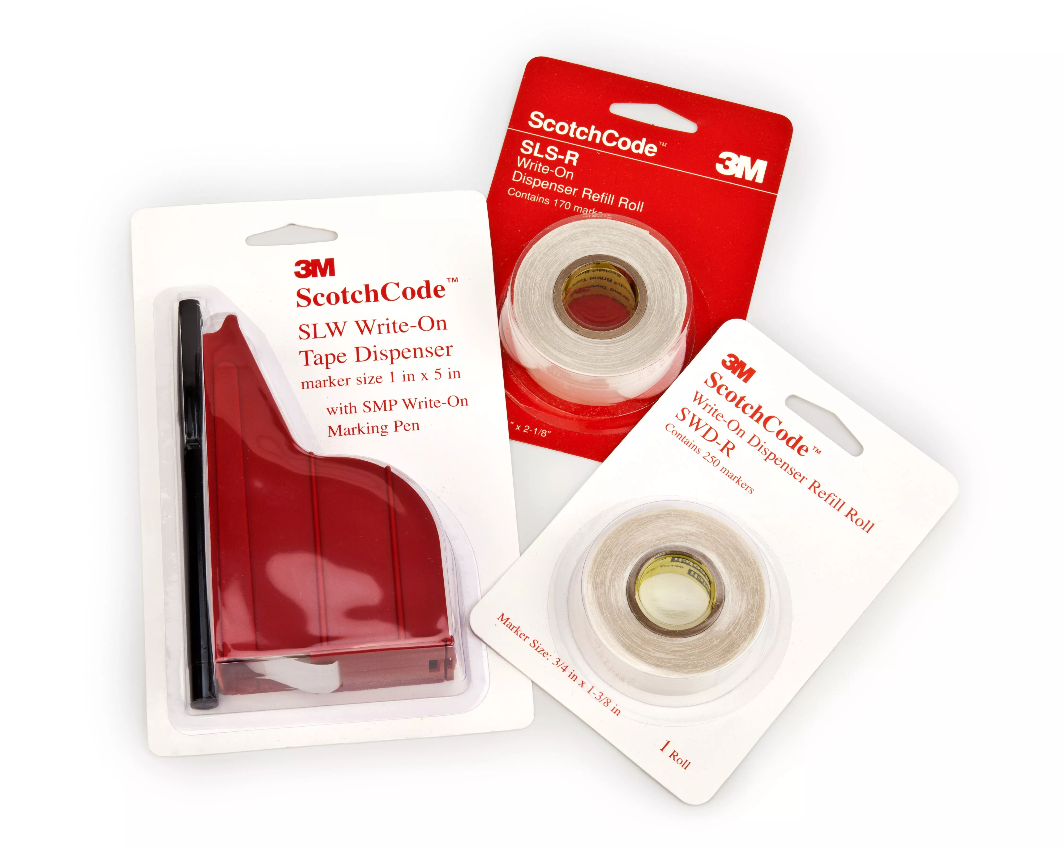 Product Number SLS-R | 3M™ ScotchCode™ Wire Marker Tape Refill Roll SLS-R