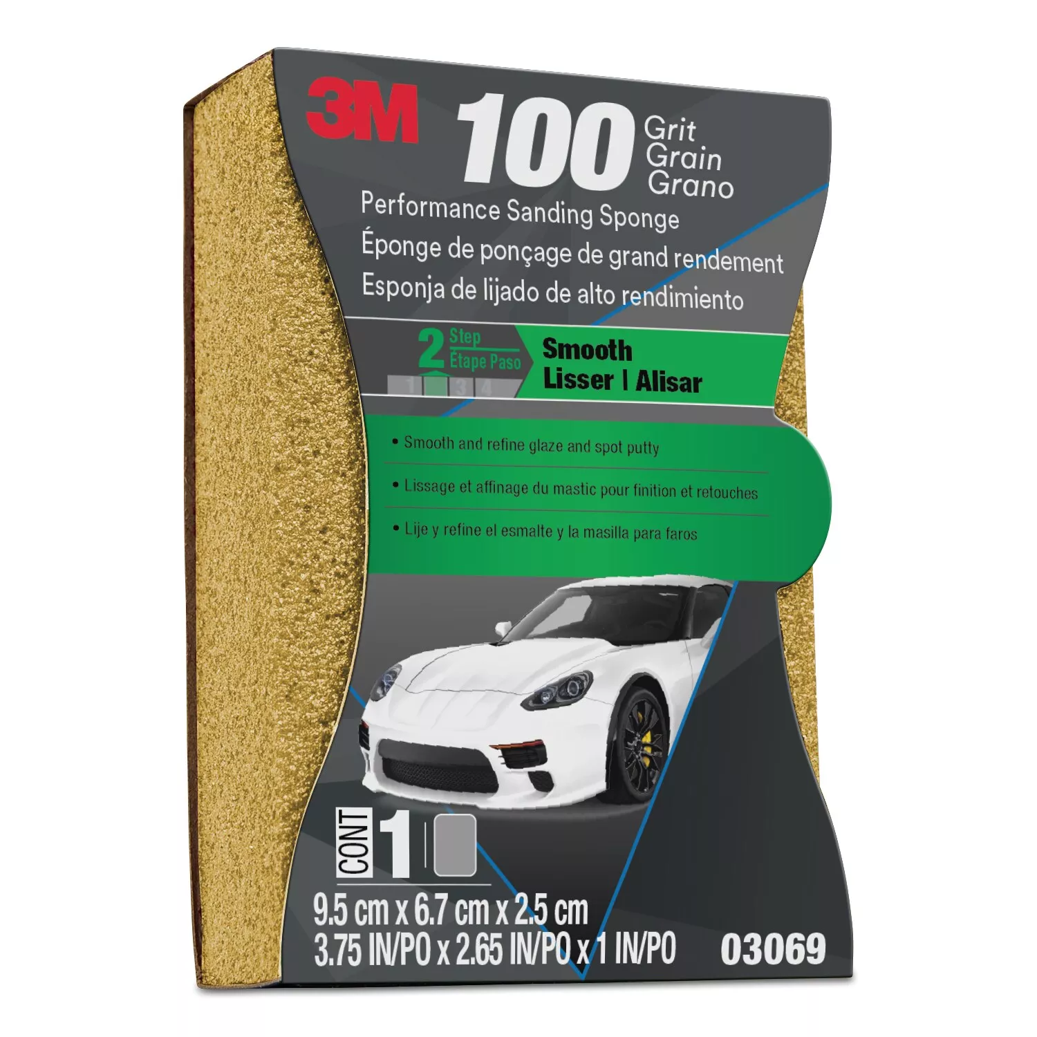 UPC 00051131030695 | 3M™ Performance Sanding Sponge