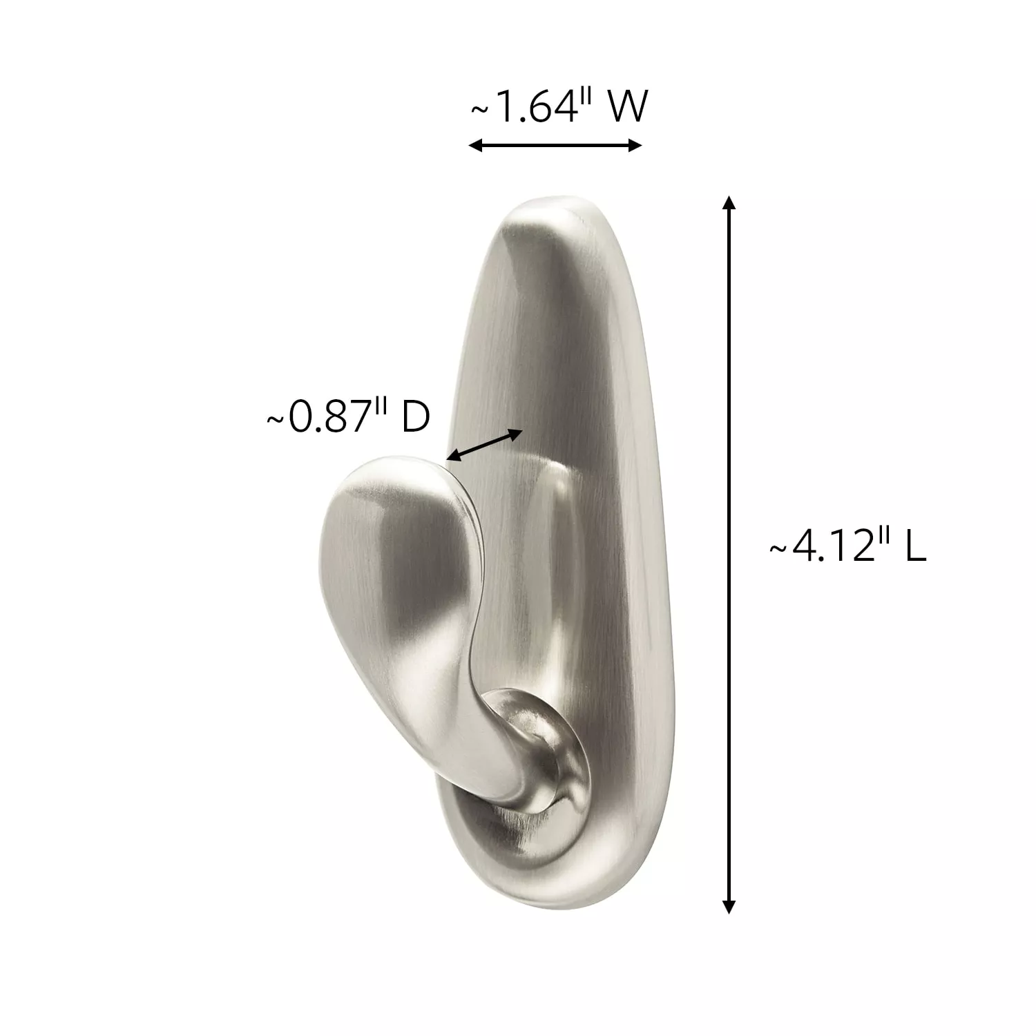 UPC 00051141372877 | Command™ Outdoor Large Metal Hook Brushed Nickel FC13-BN-AWES
