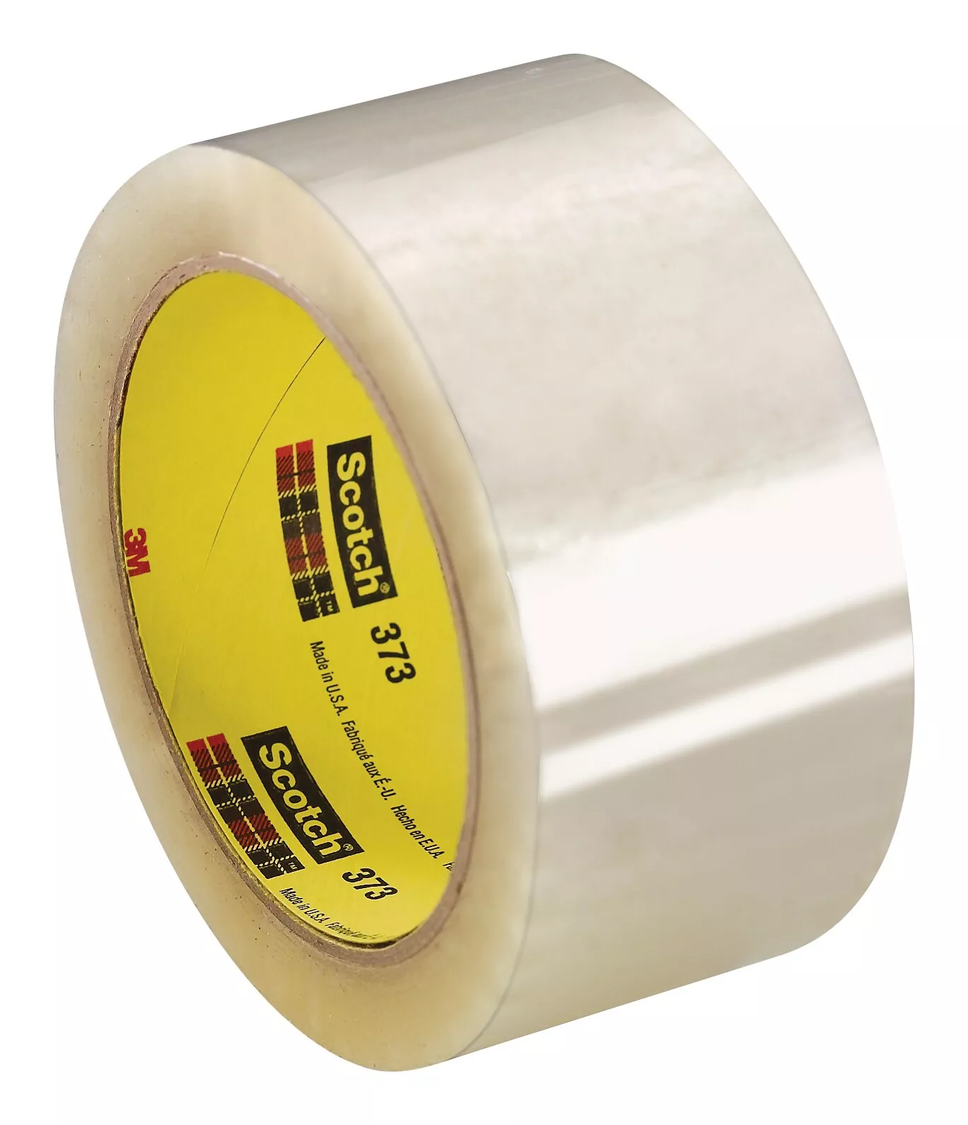 Scotch® Box Sealing Tape 373, Clear, 48 mm x 411 m, 12/Case