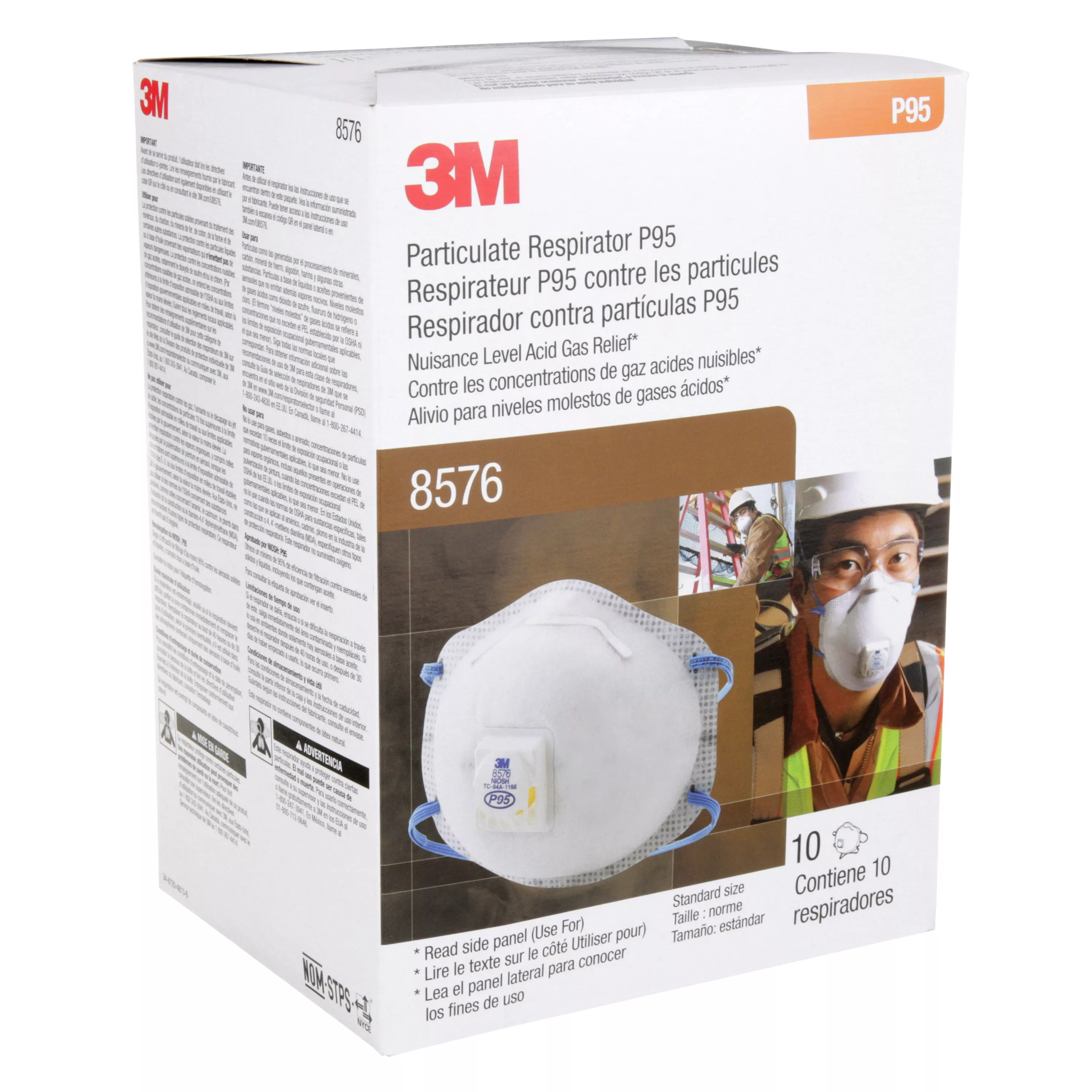 Product Number 8576 | 3M™ Particulate Respirator 8576
