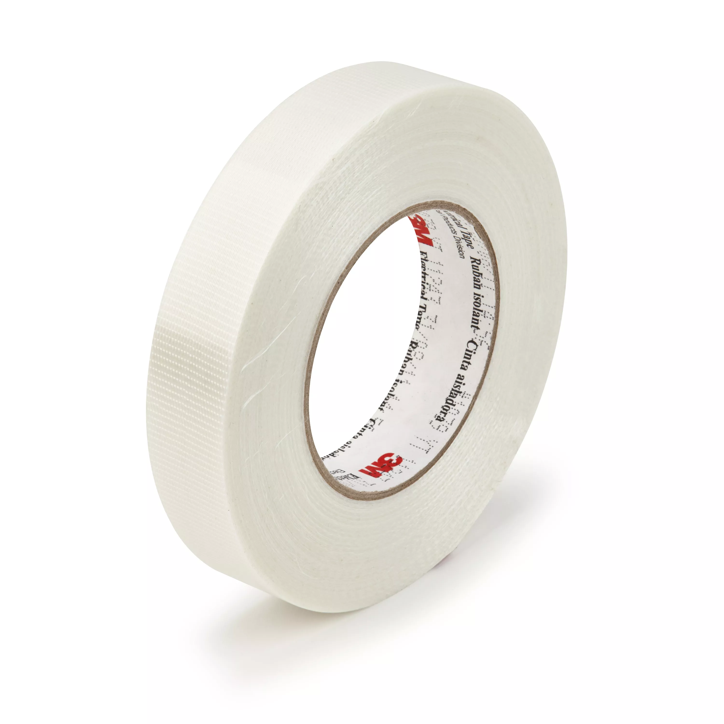 3M™ Filament-Reinforced Electrical Tape 1039, 3 in X 60 yds, paper core,
Log roll, 16 Rolls/Case