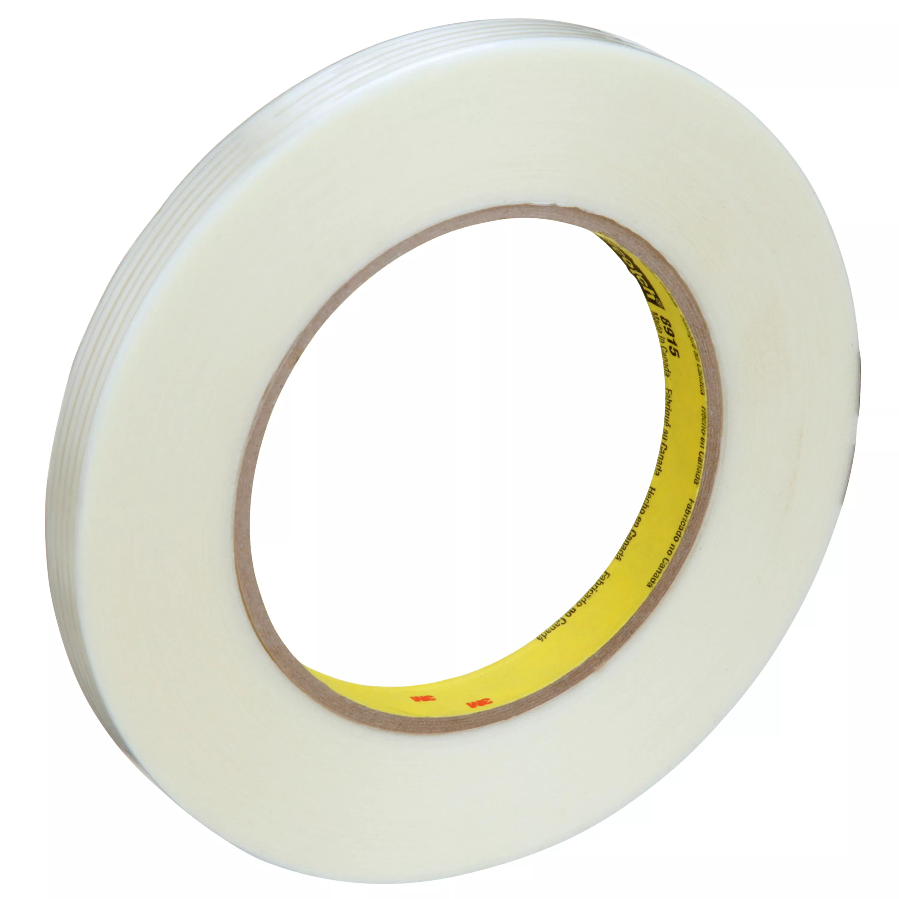 Scotch® Filament Tape Clean Removal 8915, 12 mm x 55 m, 6 mil, 72
Roll/Case
