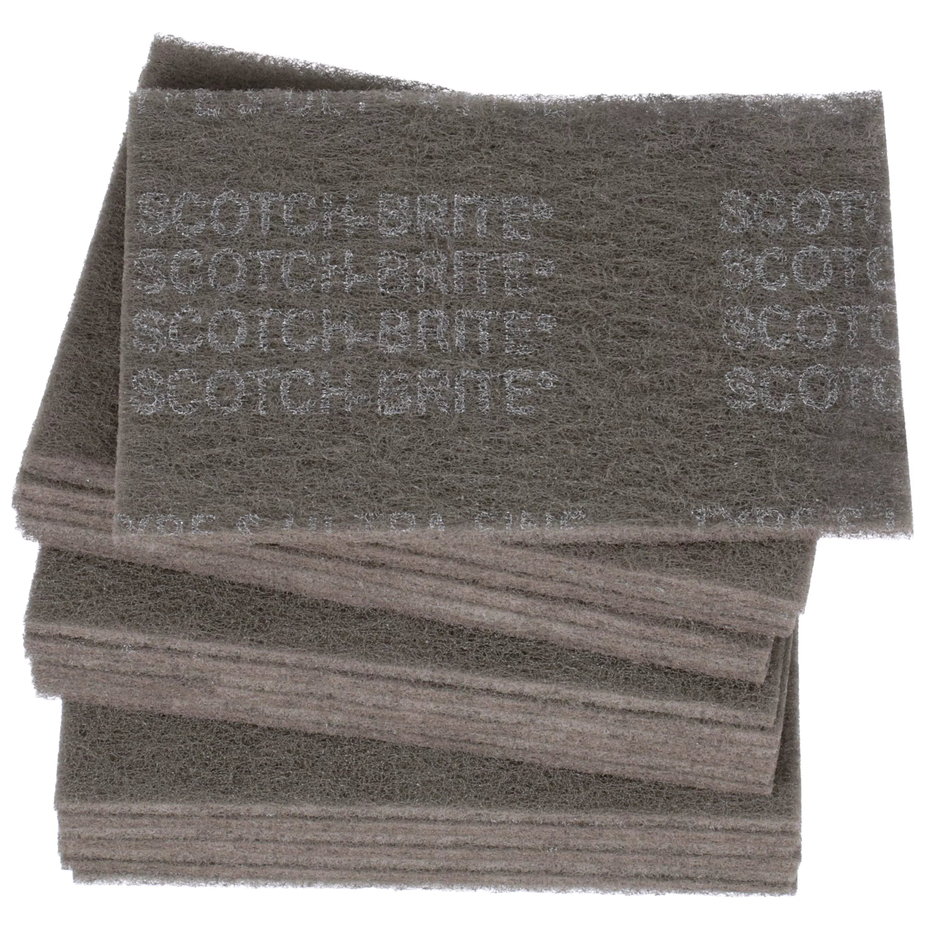 Scotch-Brite™ Hand Pad 7448, HP-HP, SiC Ultra Fine, Gray, 6 in x 9 in,
20/Carton, 60 ea/Case