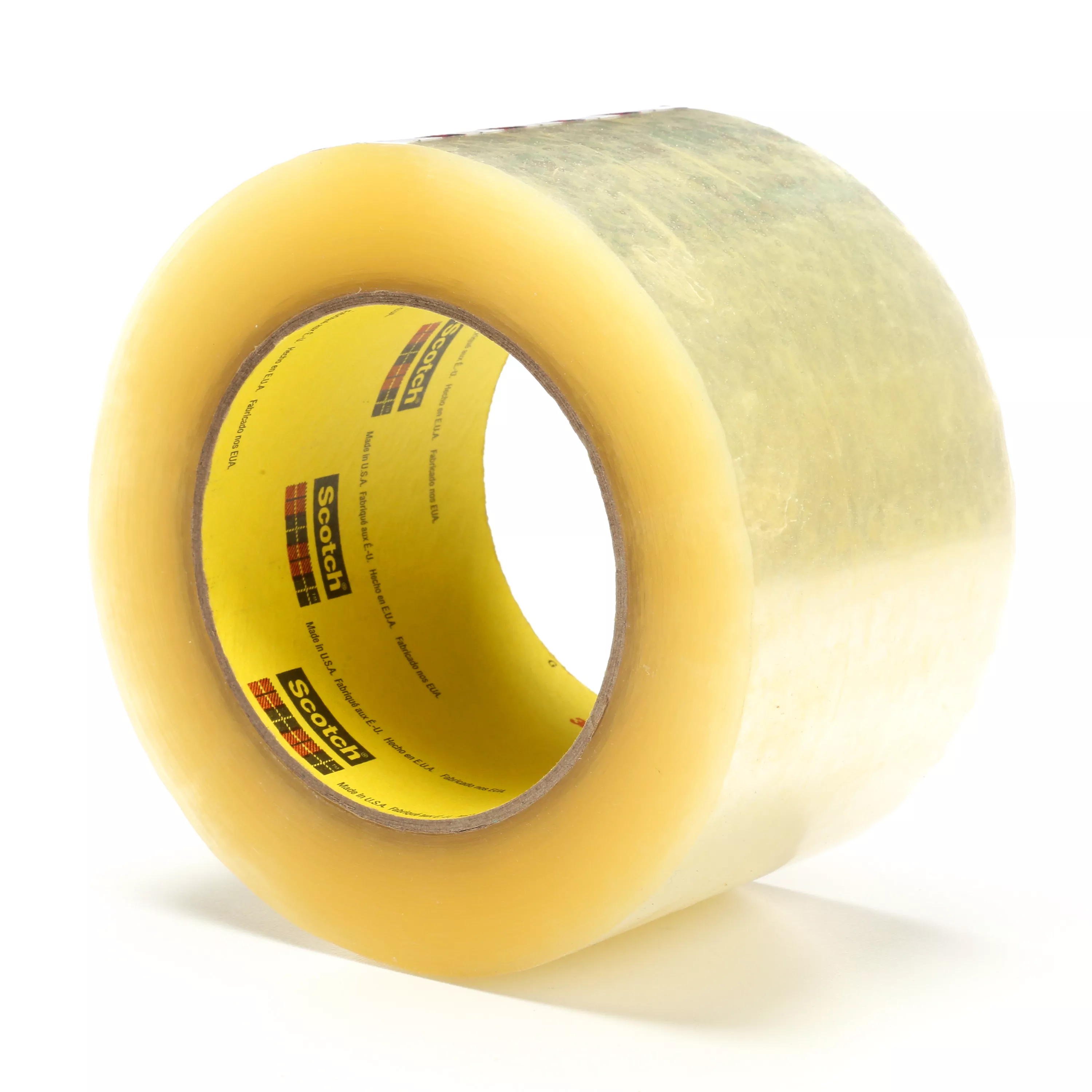 Scotch® Box Sealing Tape 373, Clear, 72 mm x 100 m, 24/Case