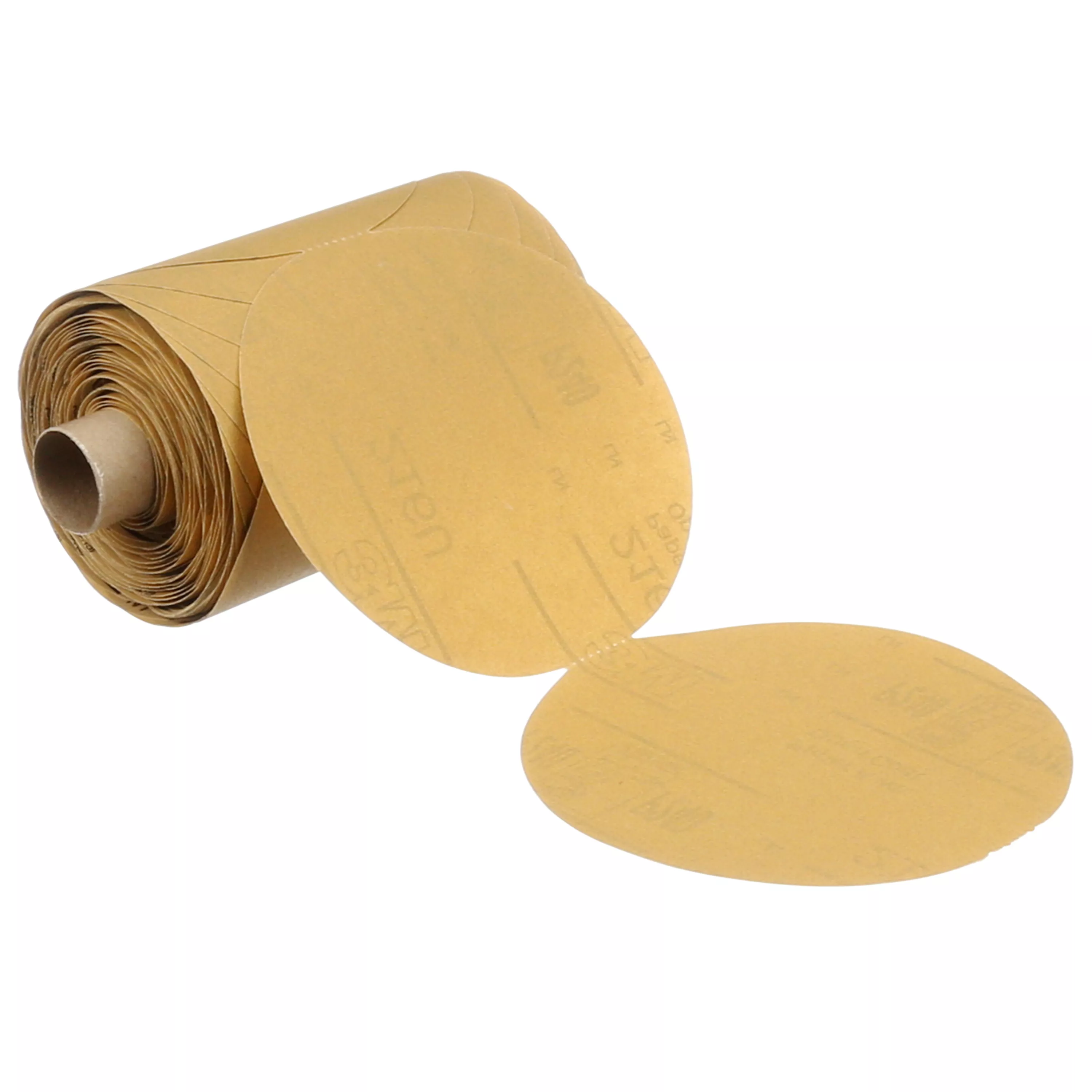 SKU 7100057404 | 3M™ Stikit™ Gold Paper Disc Roll 216U