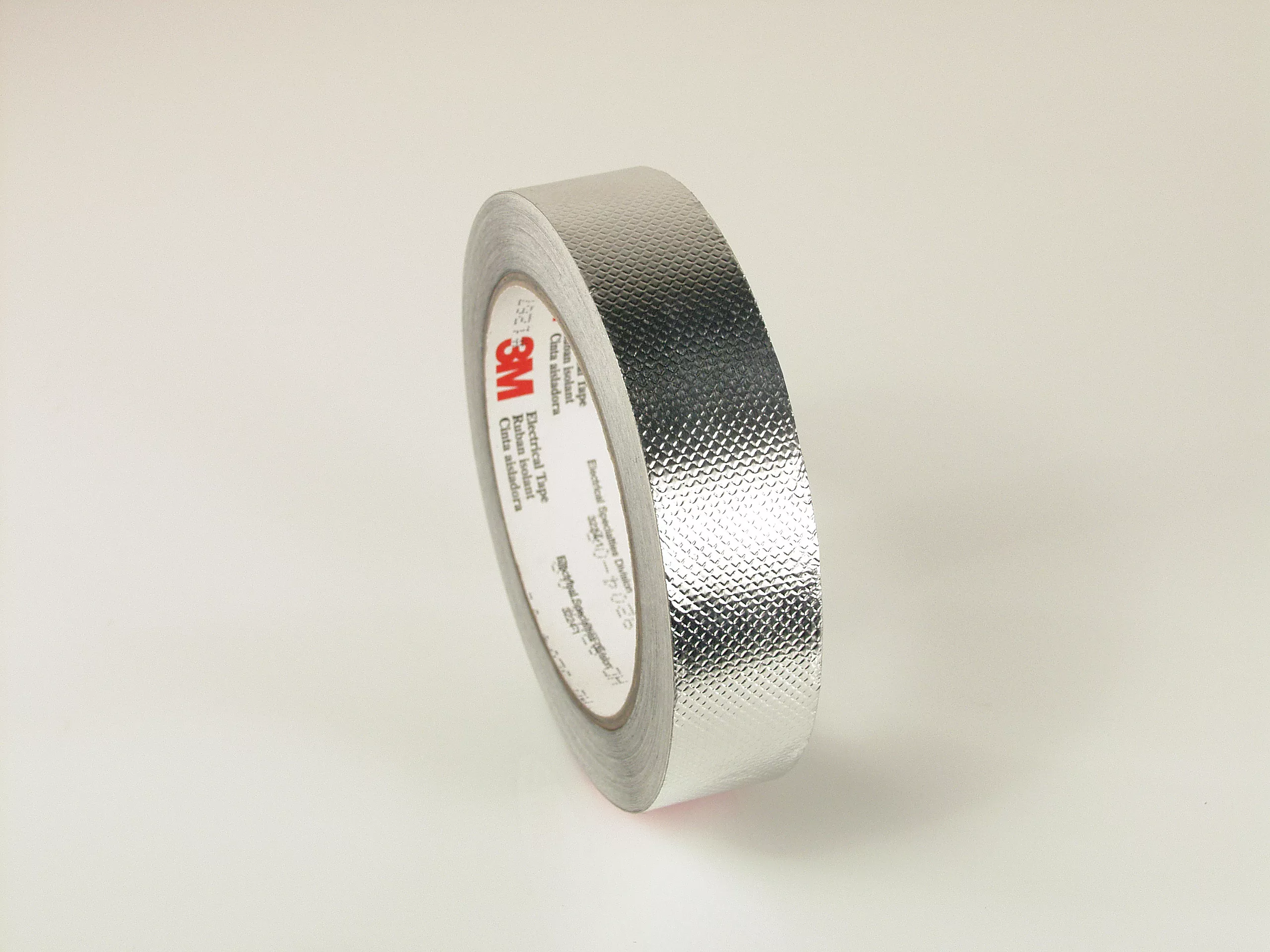 3M™ Embossed Aluminum Foil EMI Shielding Tape 1267, 23 in x 18 yd, 3 in
Paper Core, Untrimmed Potted Log Roll, 1 Roll/Case