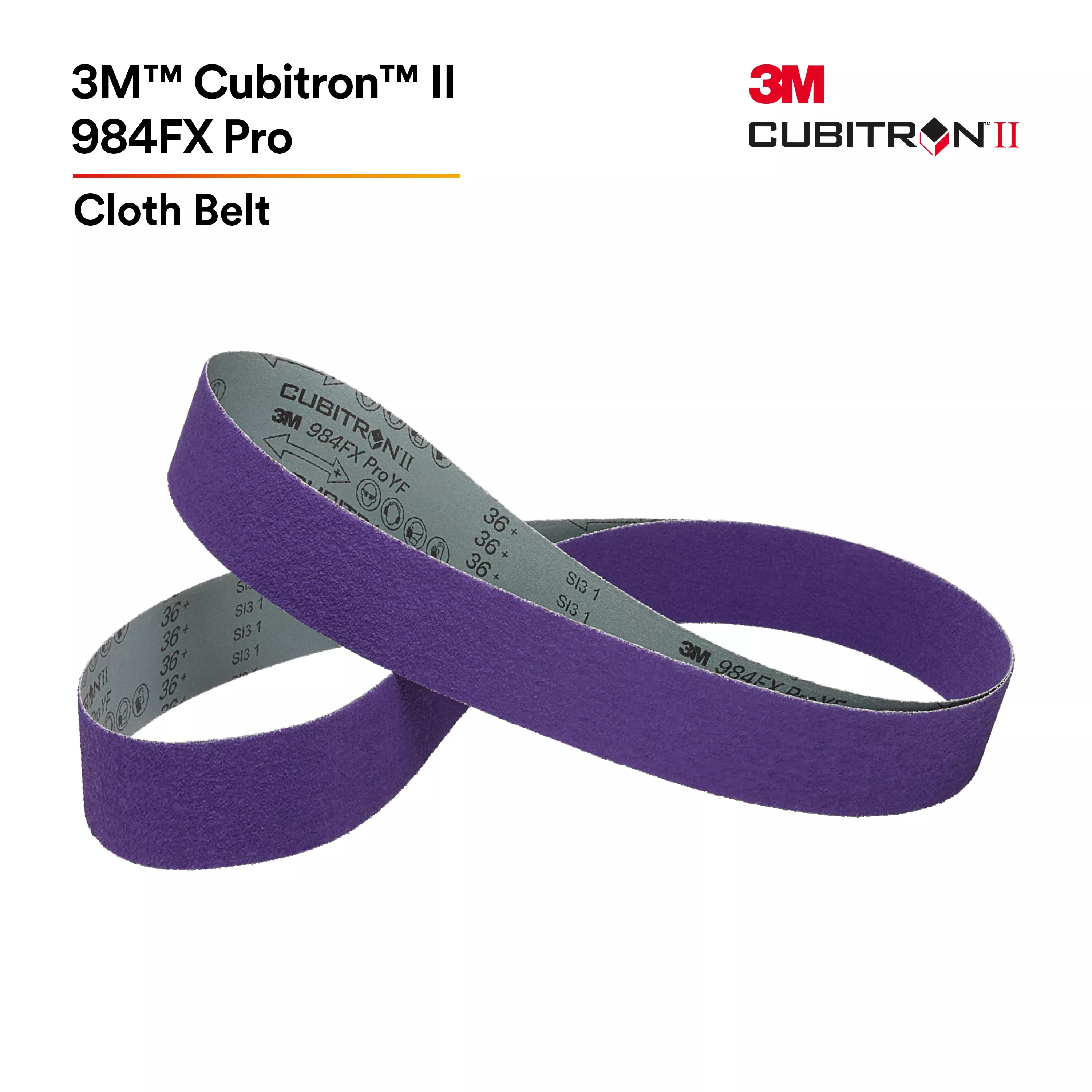 UPC 00638060882726 | 3M™ Cubitron™ II Cloth Belt 984FX Pro