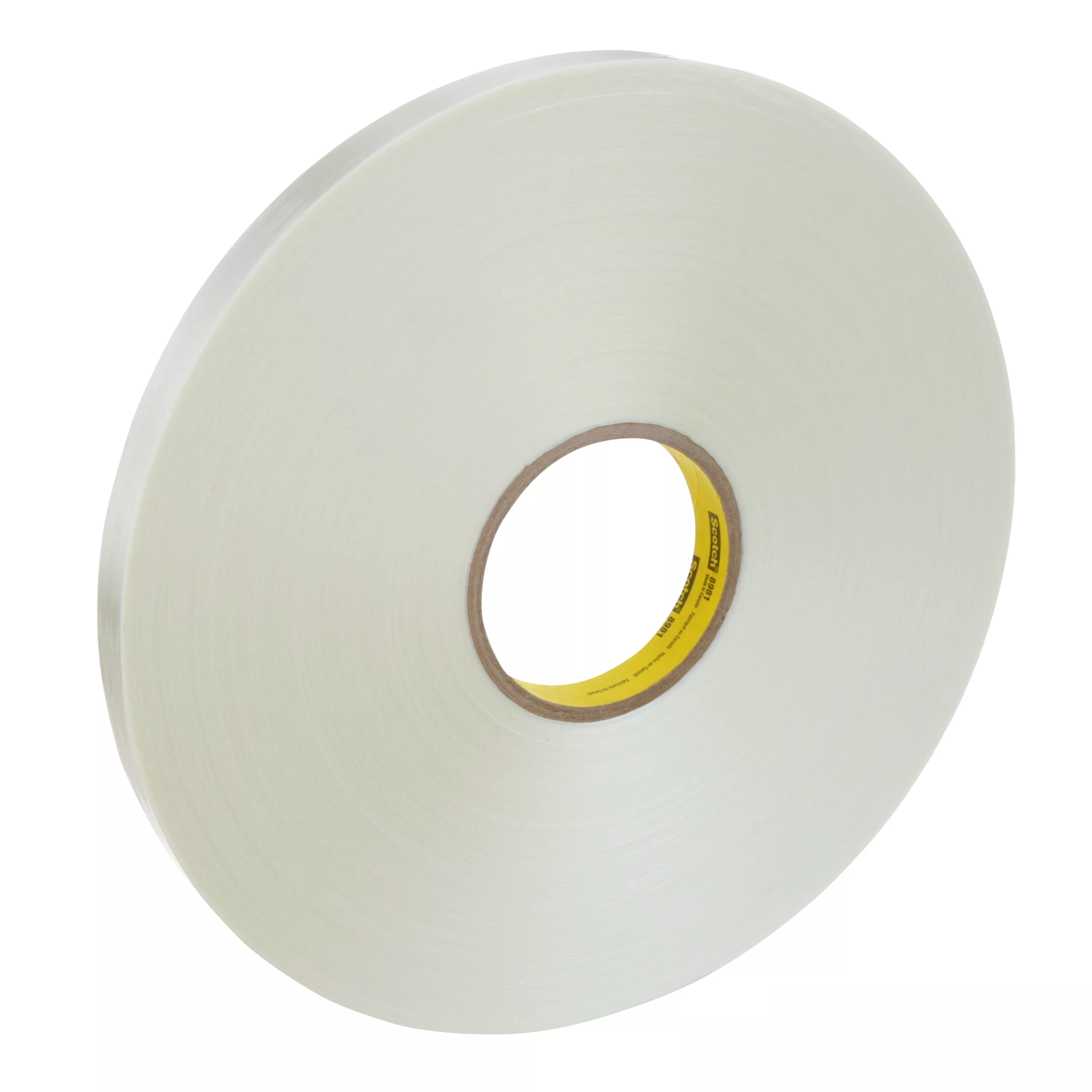 Scotch® Filament Tape 8981, Clear, 12 mm x 330 m, 6.6 mil, 12 Roll/Case