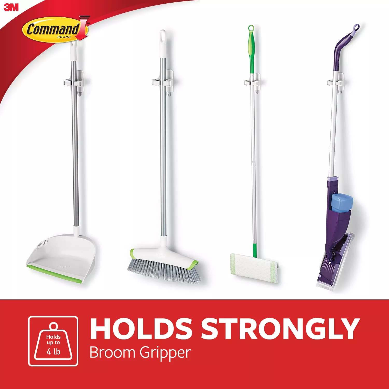 Product Number 17007 | Command™ Broom Gripper 17007-S6NA