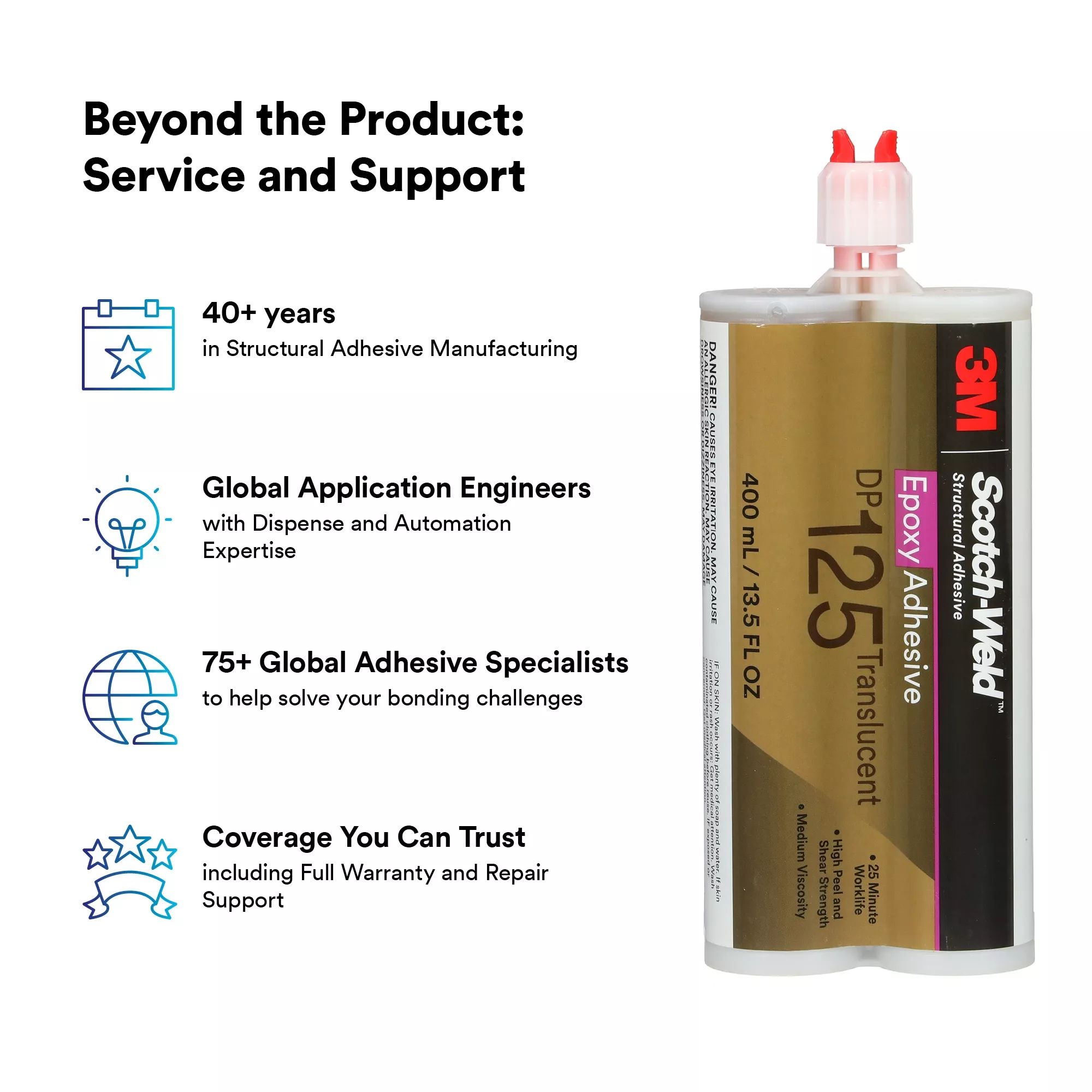 Product Number DP125 | 3M™ Scotch-Weld™ Epoxy Adhesive DP125