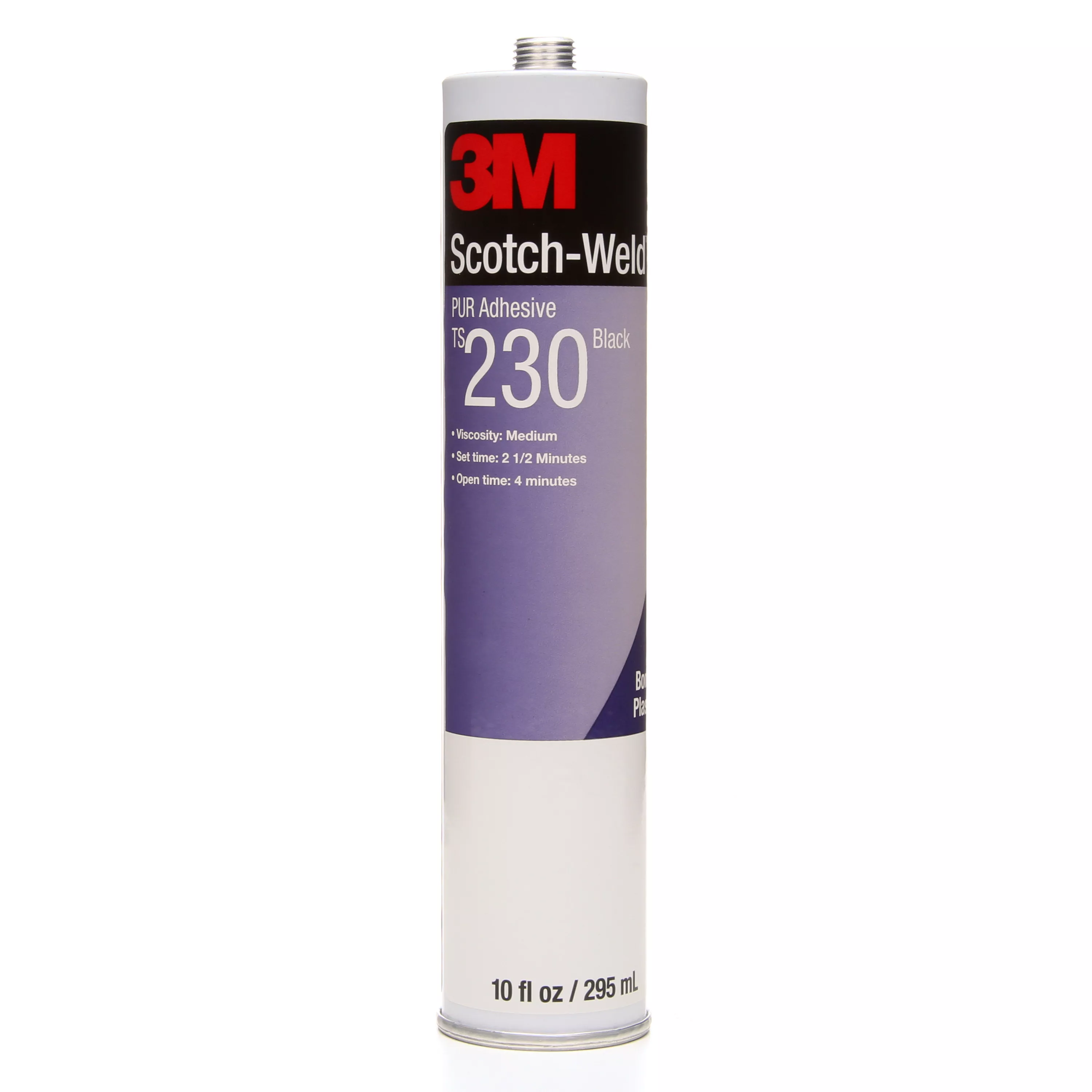 3M™ Scotch-Weld™ PUR Adhesive TS230, Black, 1/10 Gallon Cartridge, 5
Bottle/Case