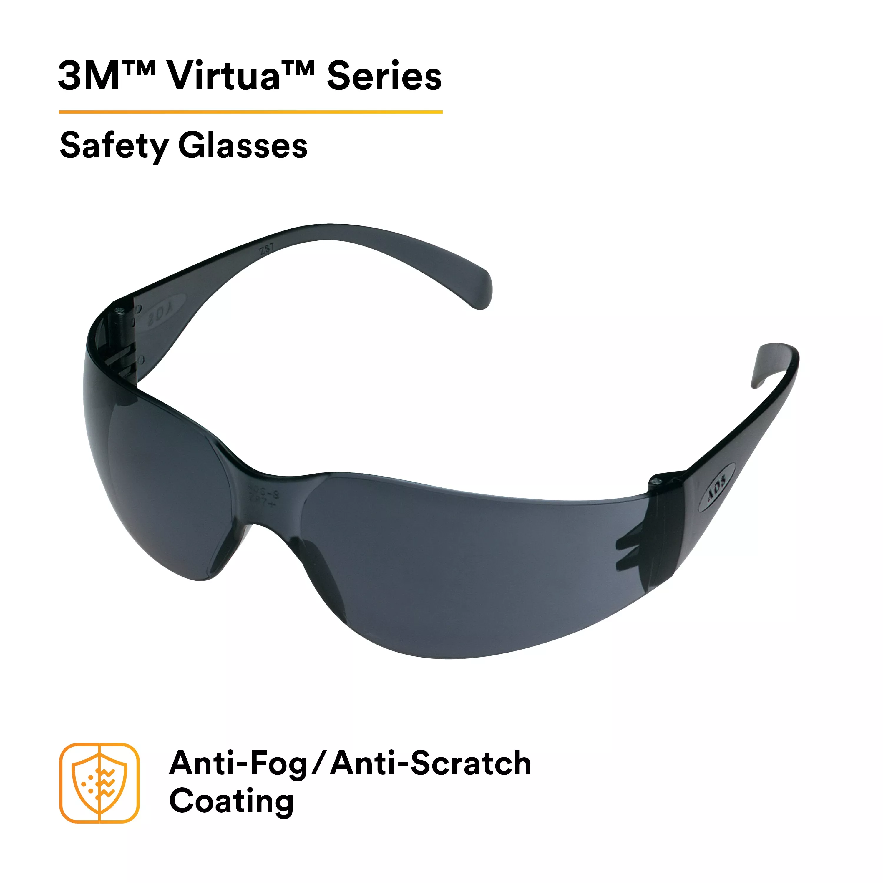 UPC 10078371621077 | 3M™ Virtua™ Protective Eyewear 11330-00000-20 Gray Anti-Fog Lens