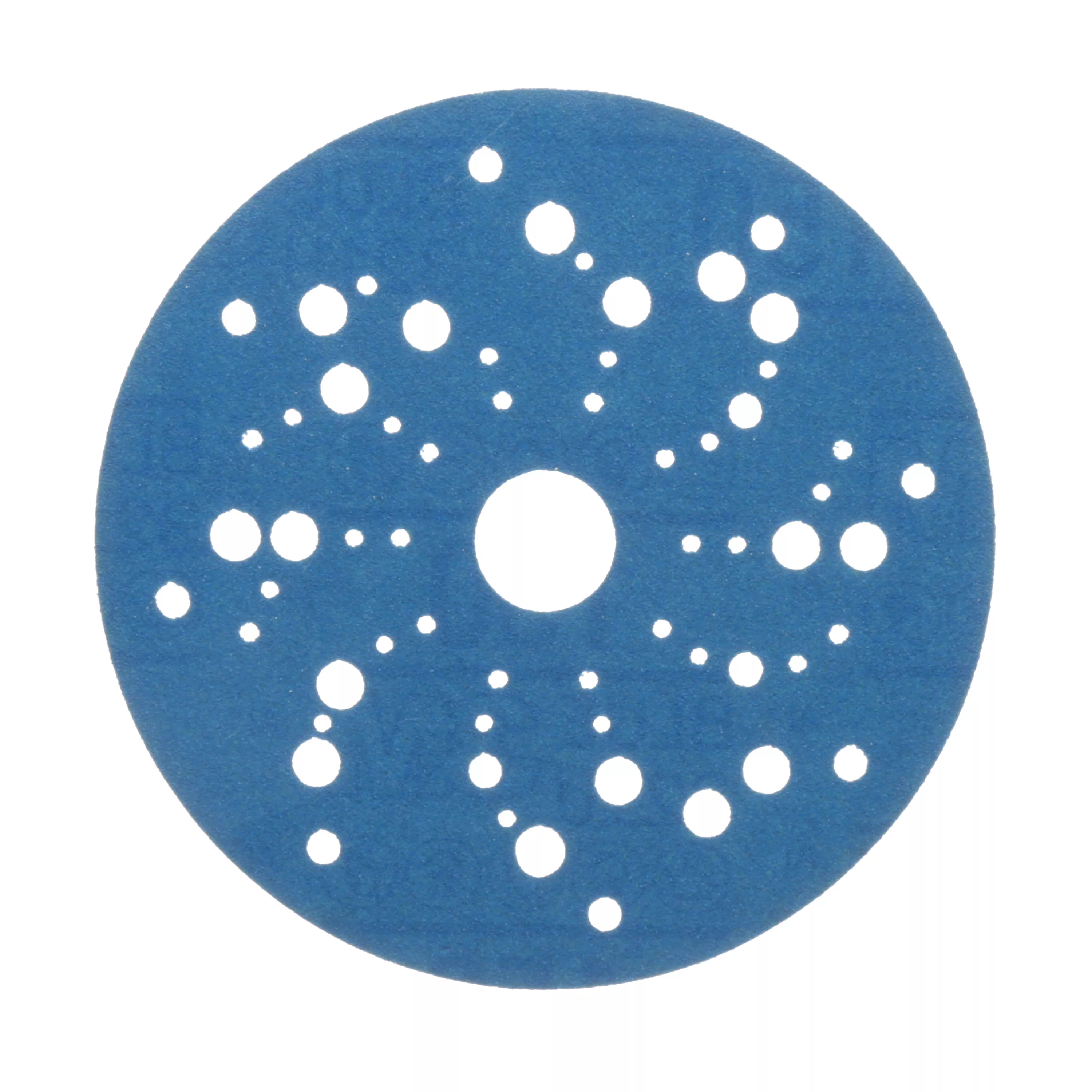 3M™ Hookit™ Blue Abrasive Disc 321U Multi-hole, 36160, 5 in, 150, 50
discs per carton, 4 cartons per case