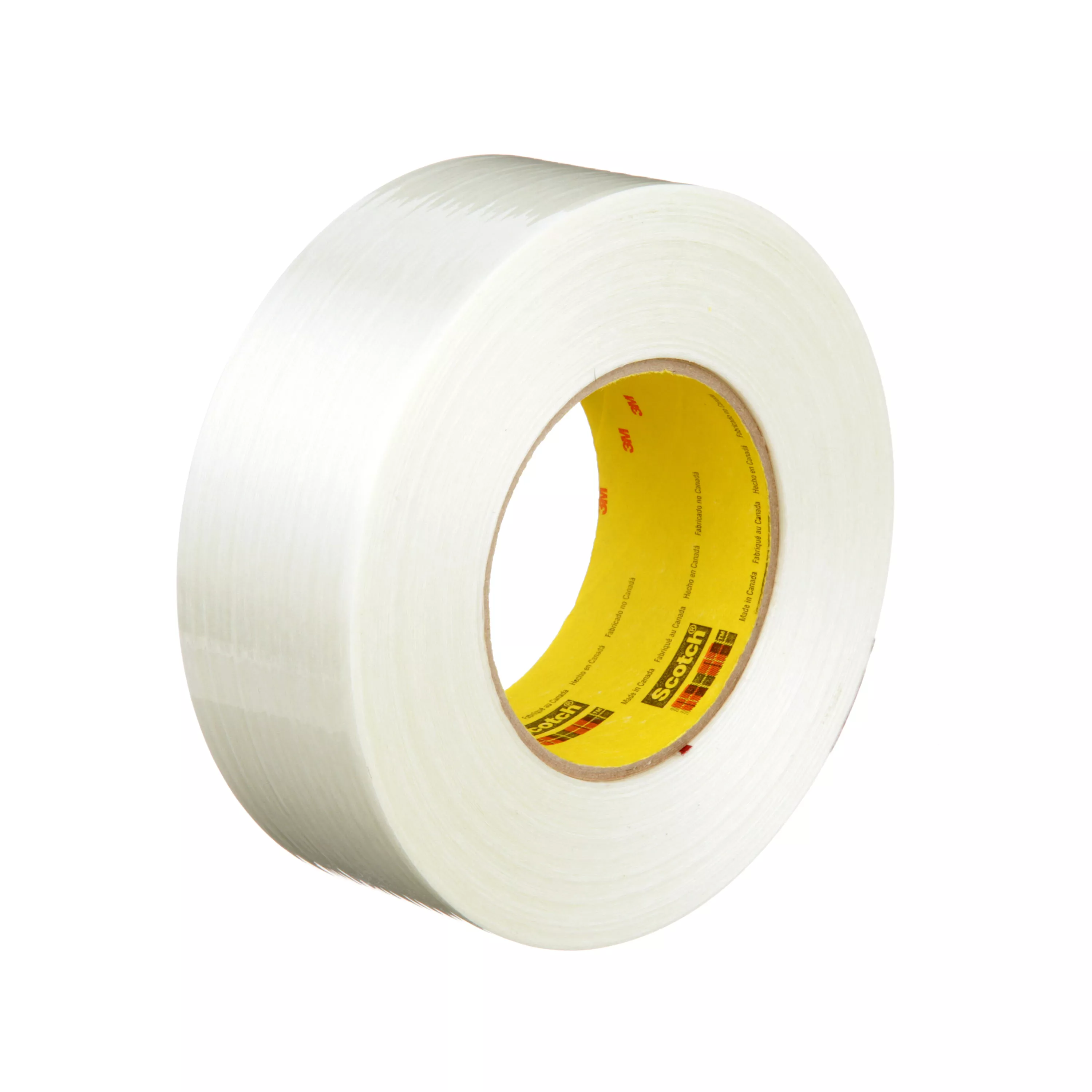Scotch® Filament Tape 890MSR, Clear, 48 mm x 55 m, 8 mil, 24 Roll/Case