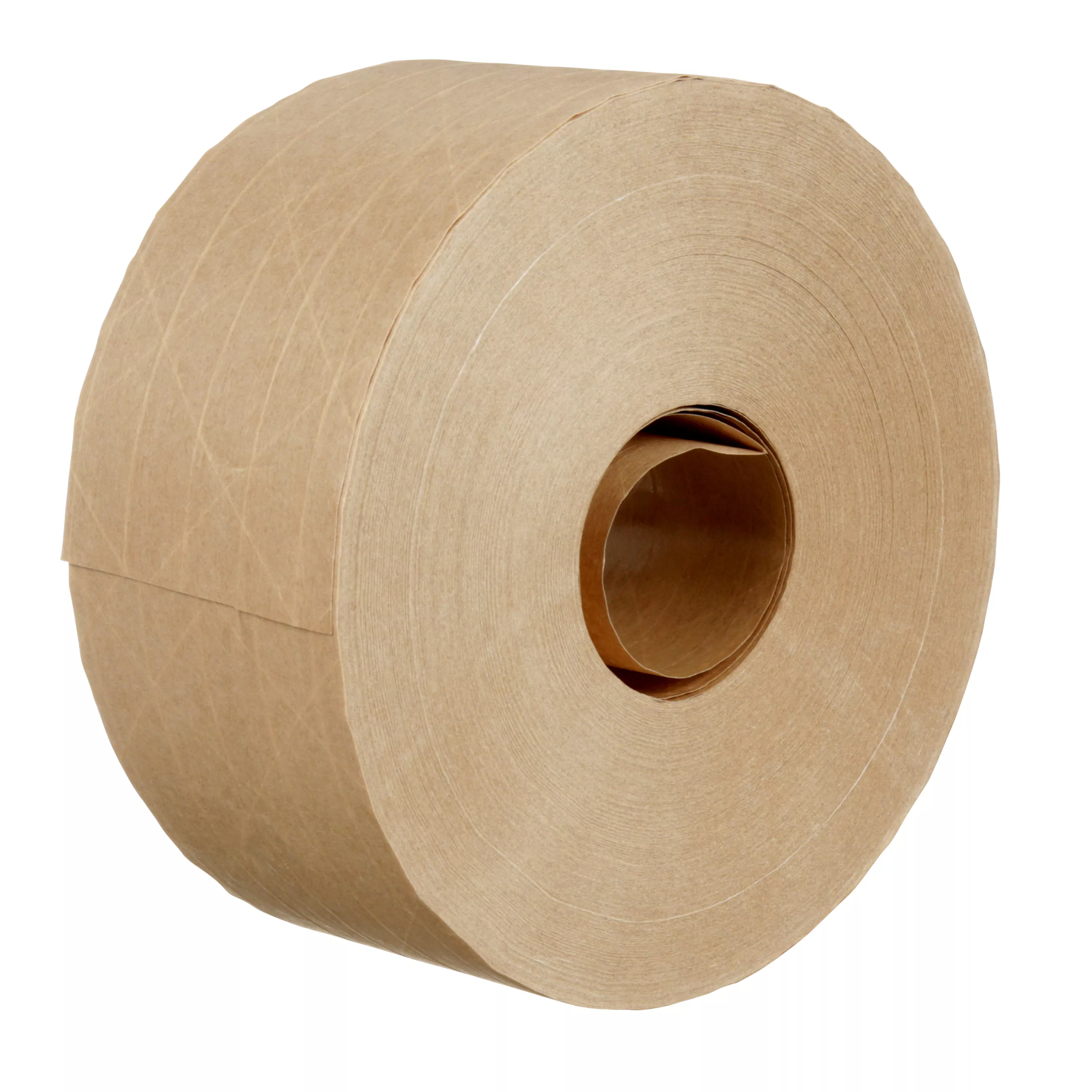 3M™ Water Activated Paper Tape 6144, Natural, Economy Reinforced, 70 mm x 450 ft, 10/Case