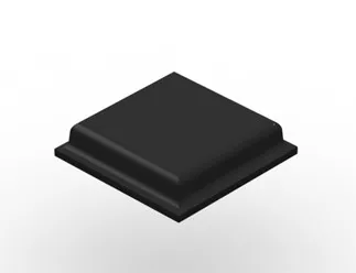 3M™ Bumpon™ Protective Products SJ5007 Black, 3000/Case