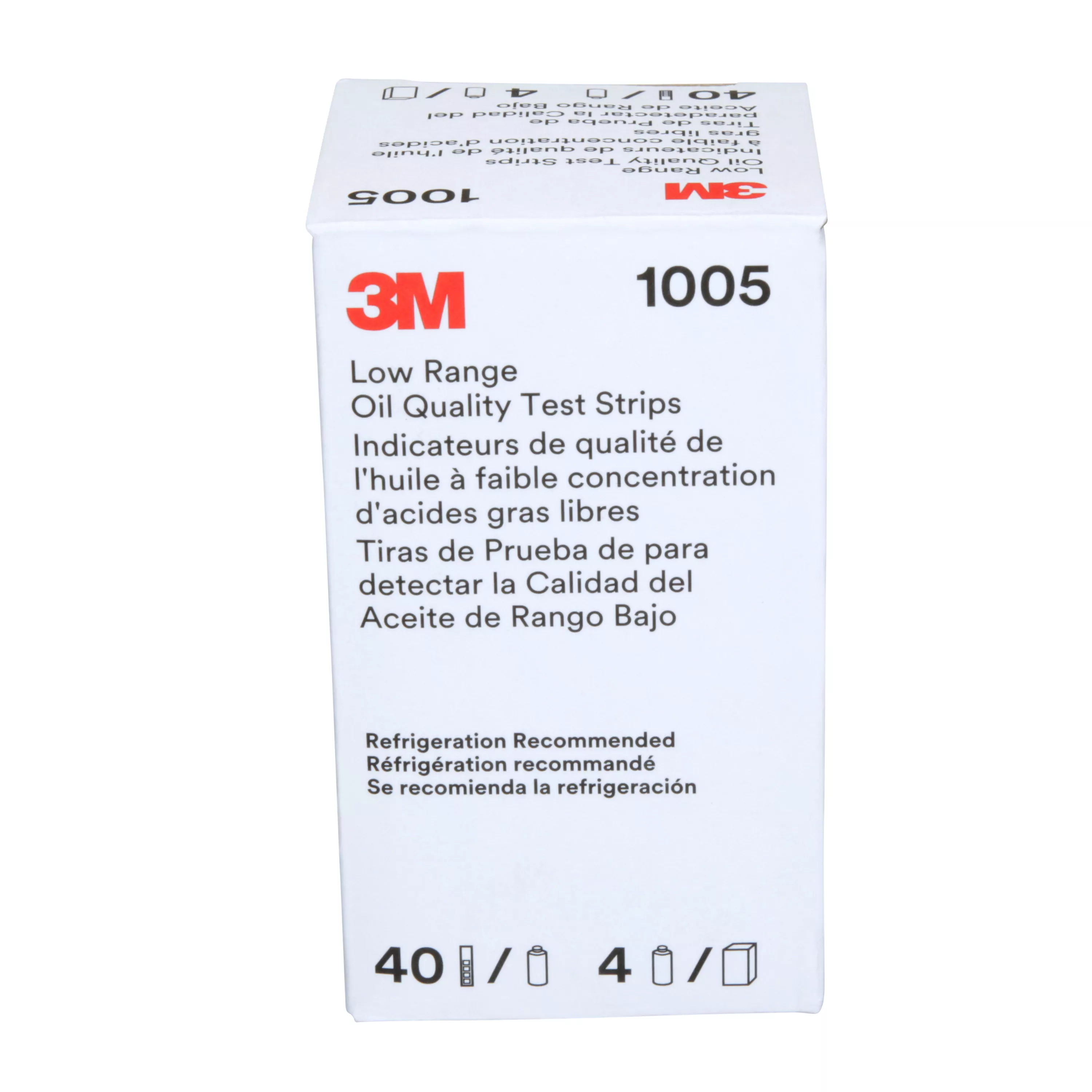 SKU 7000038381 | 3M™ Low Range Oil Quality Test Strips 1005