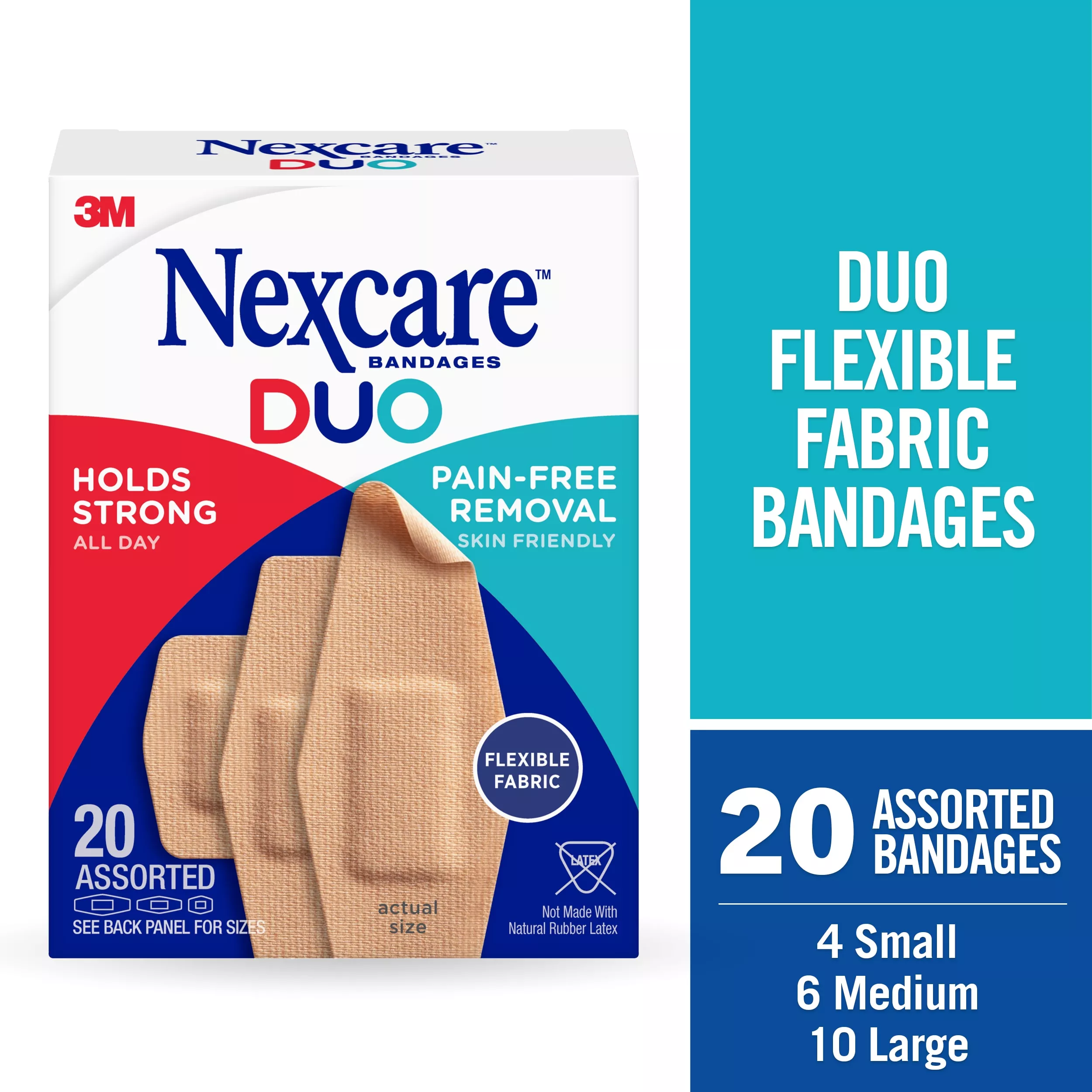 UPC 00051131223035 | Nexcare™ DUO Bandages DSA-20