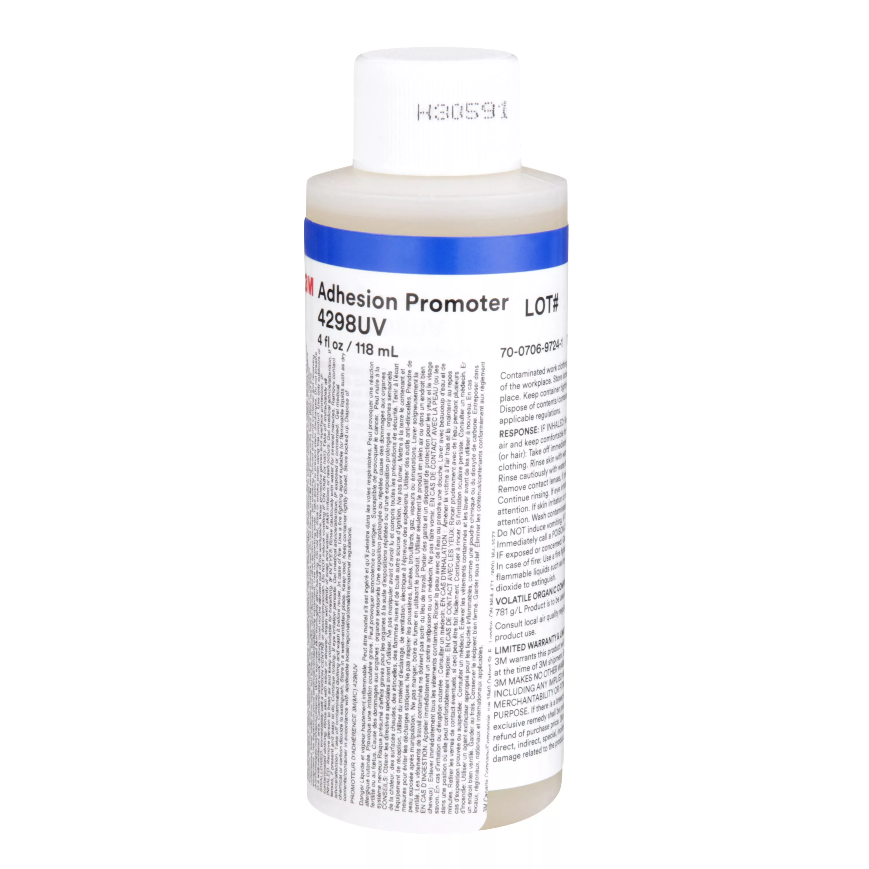 Product Number 4298UV | 3M™ Adhesion Promoter 4298UV