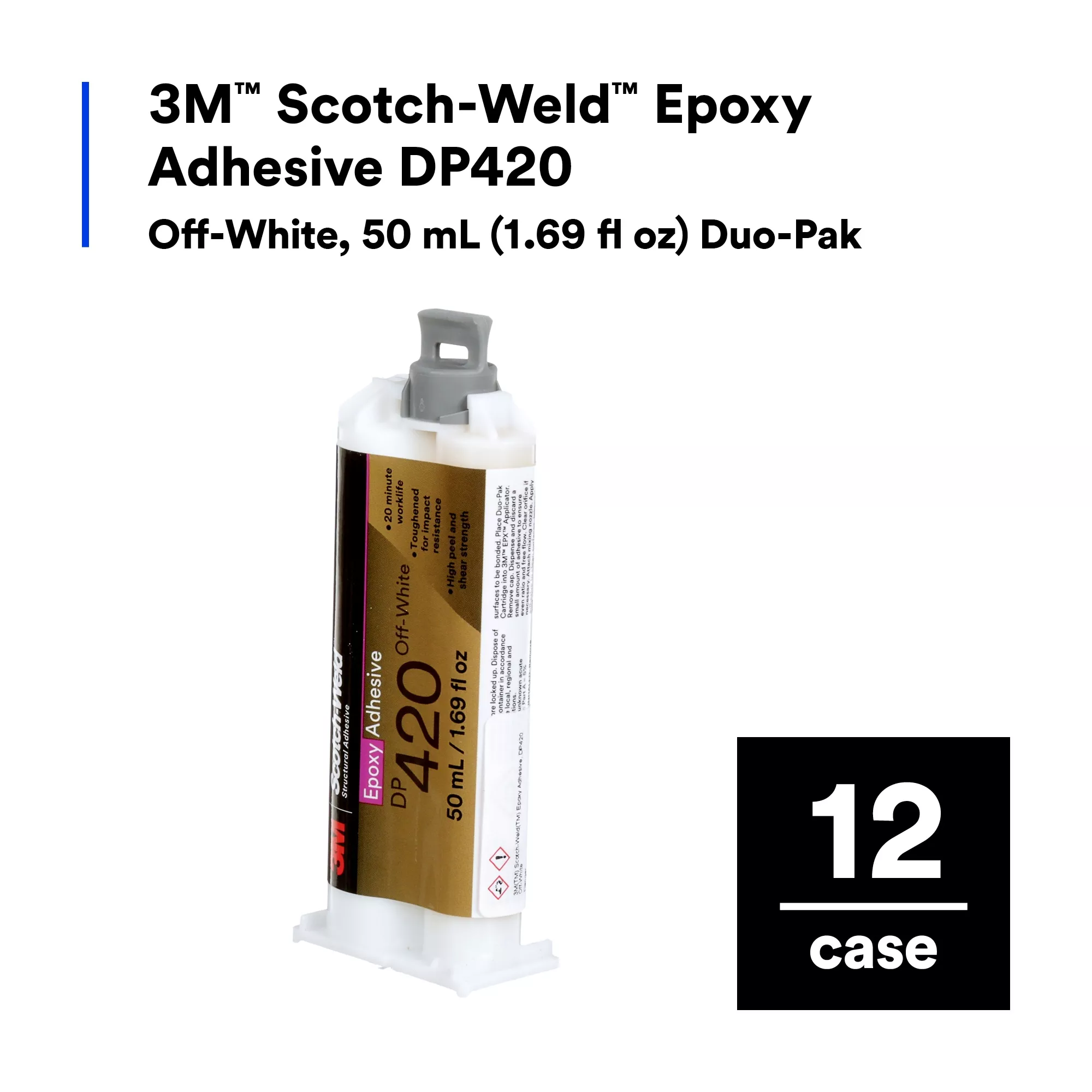 SKU 7100148736 | 3M™ Scotch-Weld™ Epoxy Adhesive DP420