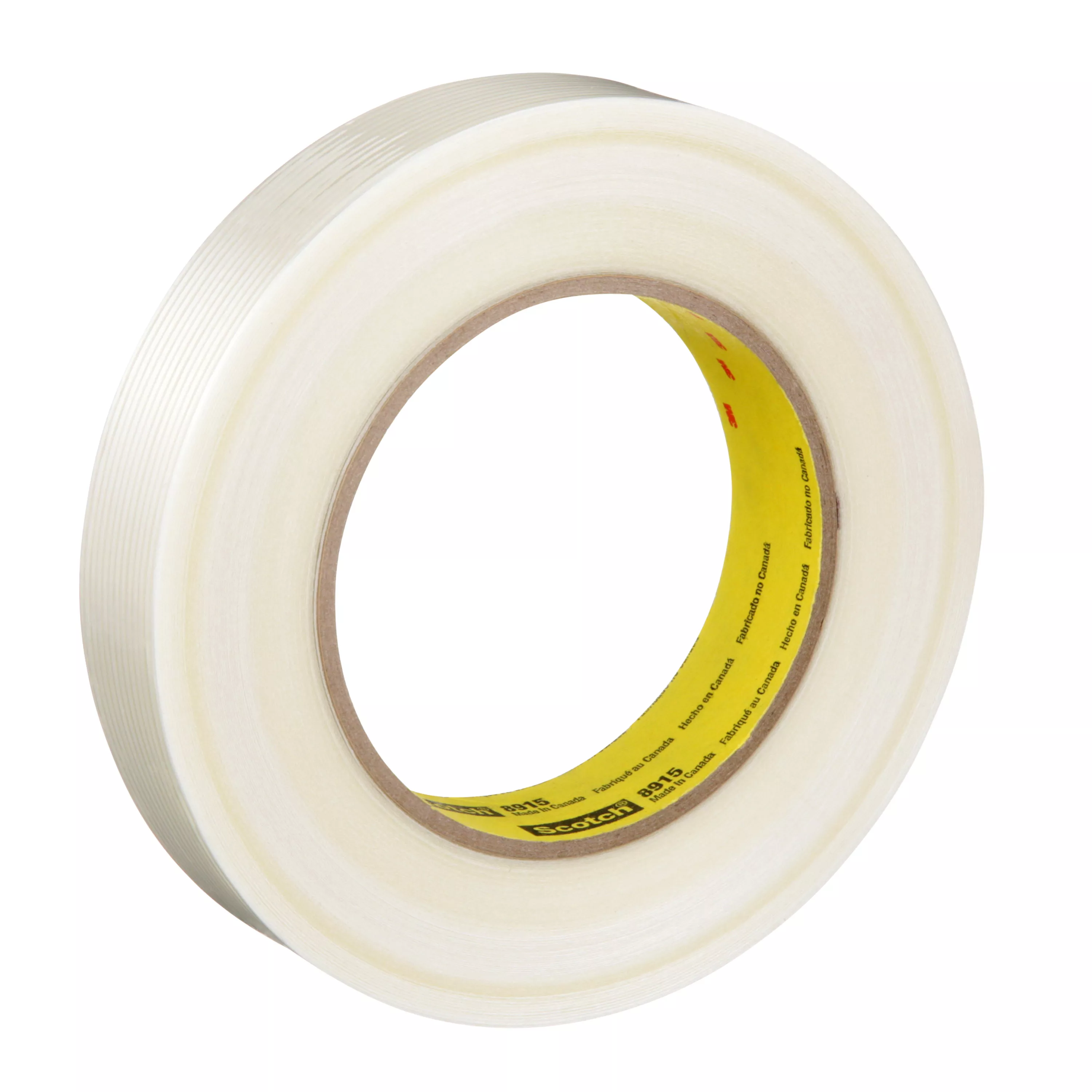 Scotch® Filament Tape Clean Removal 8915, 24 mm x 55 m, 6 mil, 36
Roll/Case